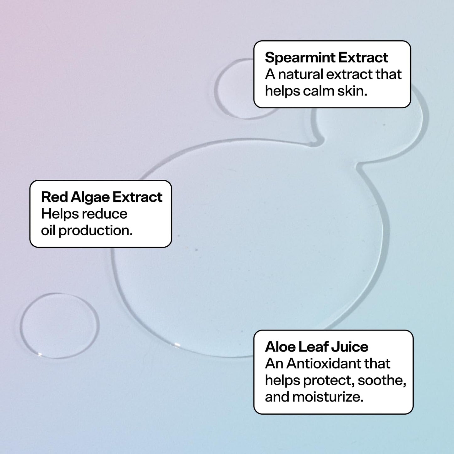 Bubble Skincare Fresh Start Gel Cleanser - Gentle Exfoliating Face Wash for Oily Skin - Gel Cleanser with Aloe Vera Juice + Caffeine to Protect and Soothe Complexion - Summer Skincare Essential (50ml)