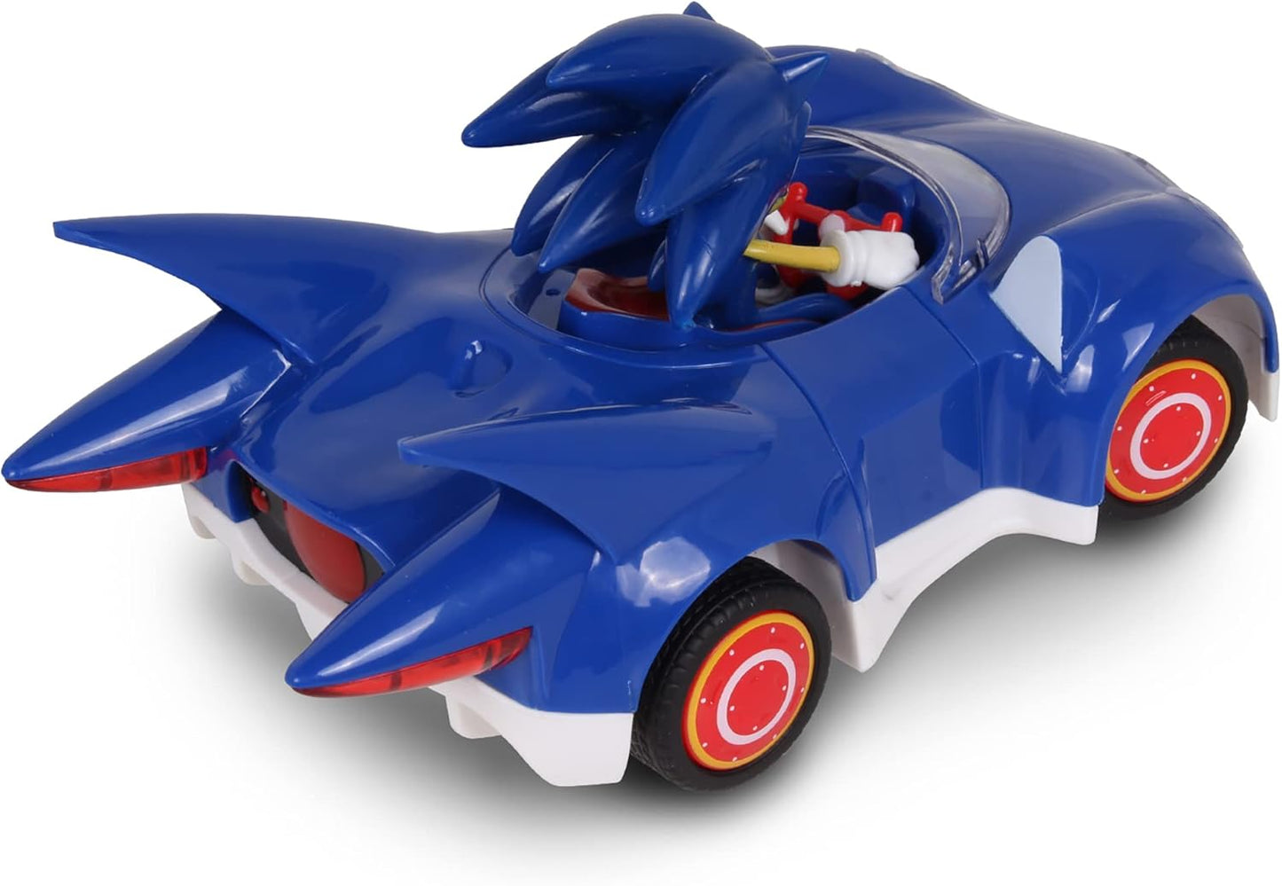 Sonic & Sega All-Stars Racing RC: Sonic - NKOK (681), 1:28 Scale 2.4GHz Remote Controlled Car, 6.5" Compact Design, Officially Licensed Sega Sonic The Hedgehog, Battery Powered, Ages 6+