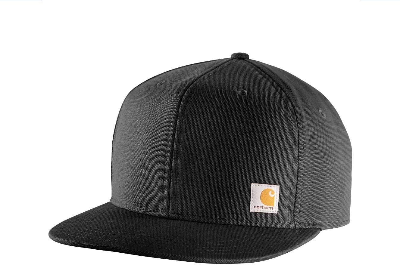 Carhartt Men's Firm Duck Flat Brim Cap