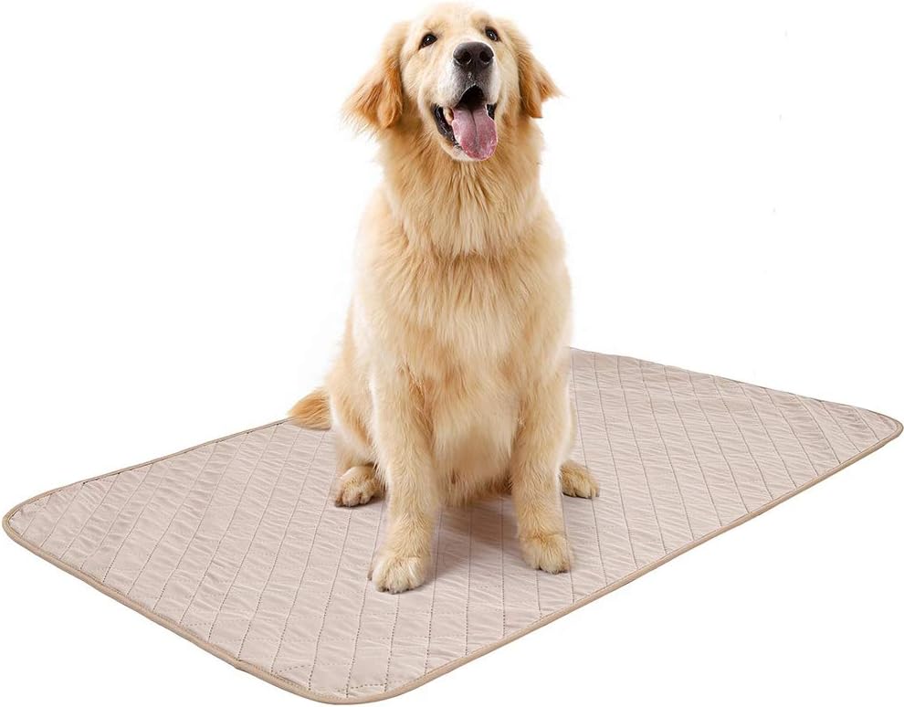 Ochine Reusable Pee Pads for Dogs, Washable Dog Training Pads with 4 Layers Design, Super Absorbent Reusable Kennel Mat & Quality Travel Pee Pads