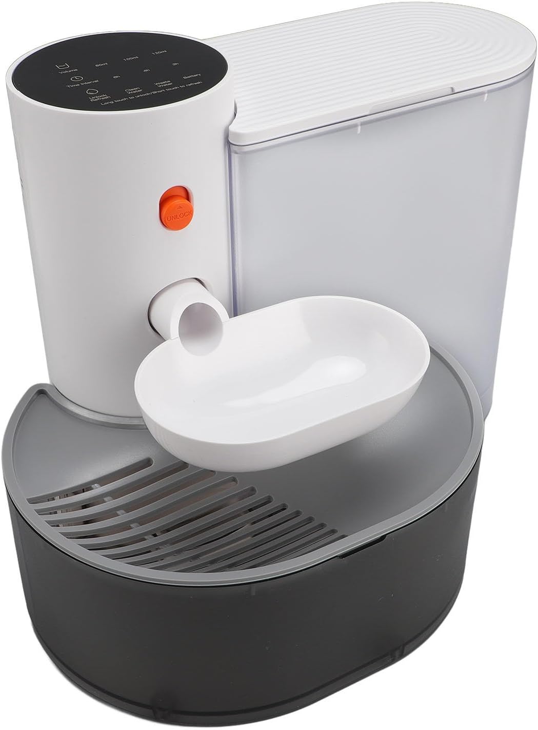 ZJchao Automatic Smart Cat Water Dispenser Self Pouring Rechargeable for Multiple Cats and Dogs 3L Capacity Ideal for Families with Several Pets
