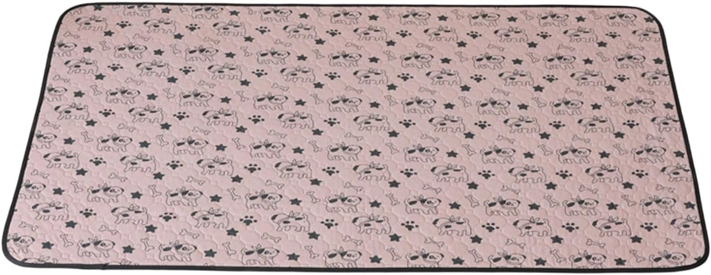 Pet Diaper Pad Anti Slip Dog Training Mat Polyester Fast Drying Surfaces Edges Easy to Pee and Washable