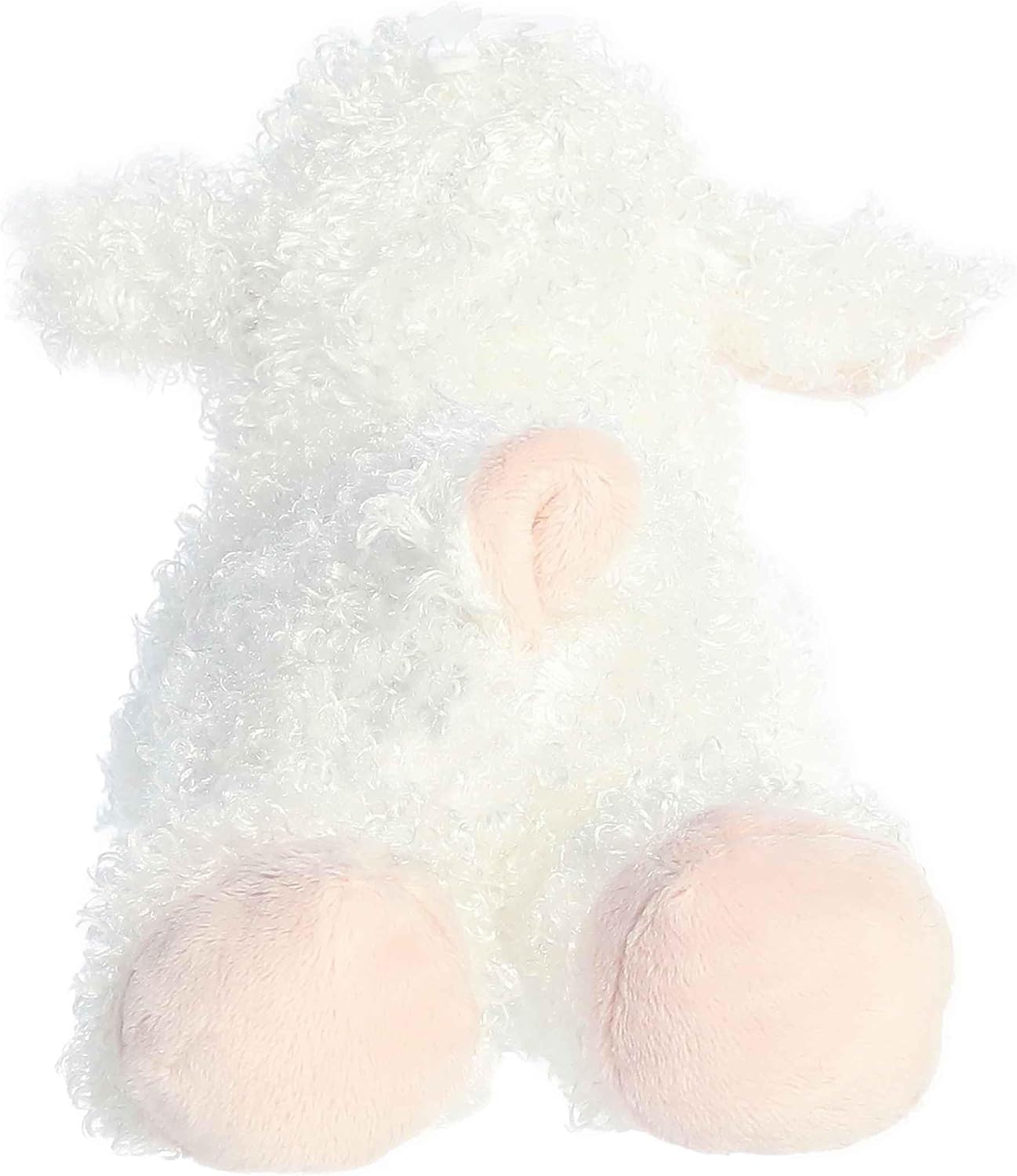 Aurora® Adorable Mini Flopsie™ Lana™ Stuffed Animal - Mini Companions Ready for Playful Adventures - for Kids All Ages, Toddlers, Adults, and Families - White 8 Inches