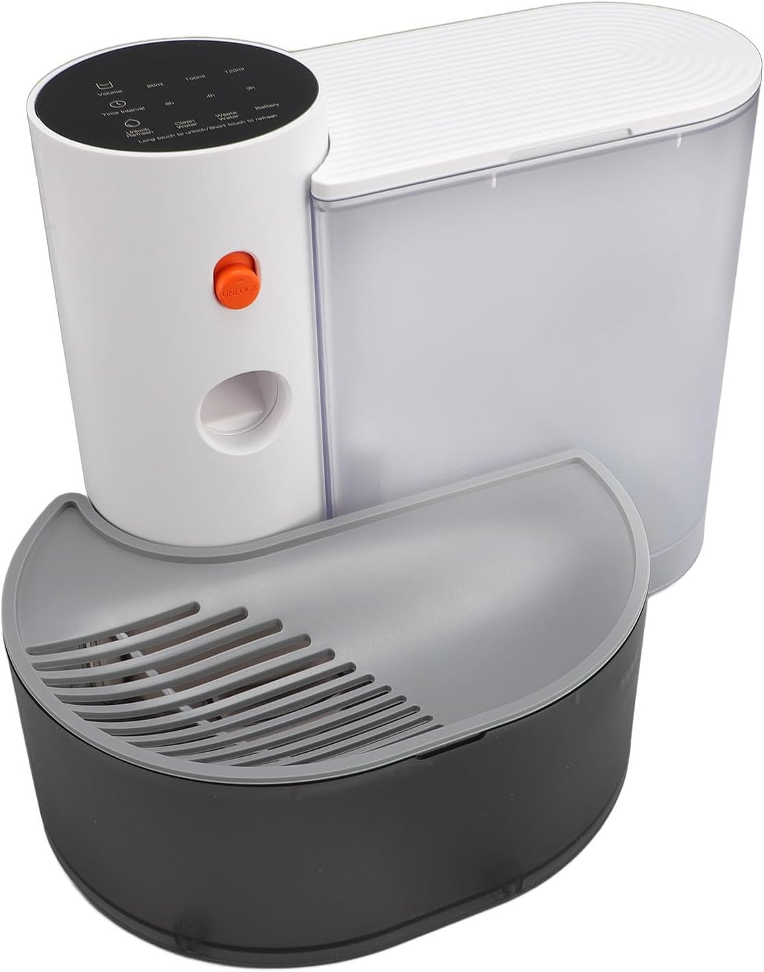 ZJchao Automatic Smart Cat Water Dispenser Self Pouring Rechargeable for Multiple Cats and Dogs 3L Capacity Ideal for Families with Several Pets