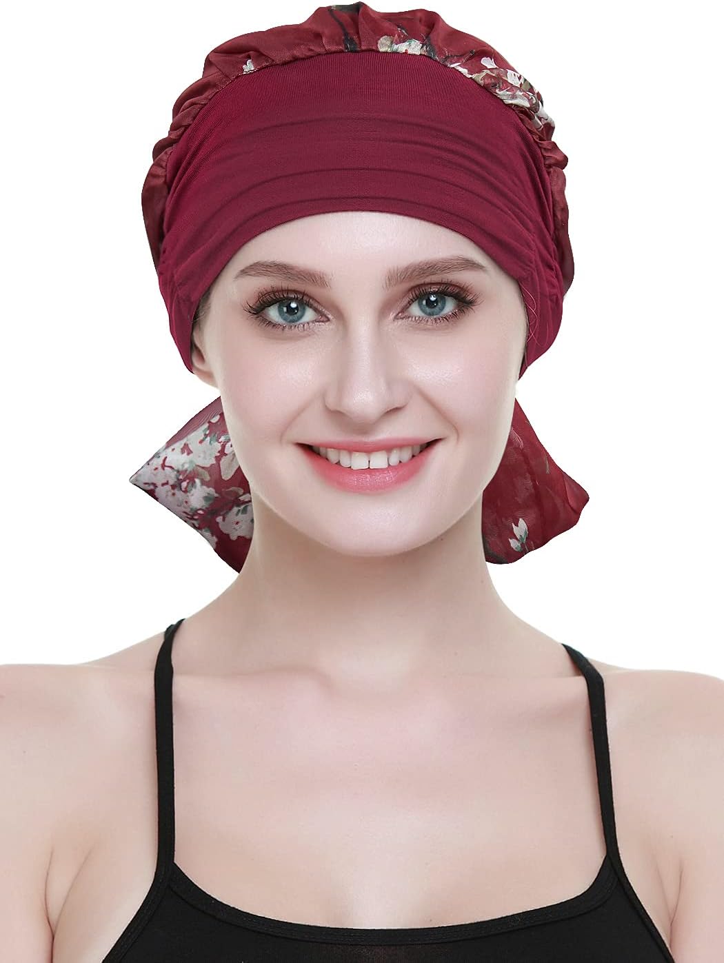 Chemo Headwear Turbans for Women Long Hair Head Scarf Headwraps Cancer Hats