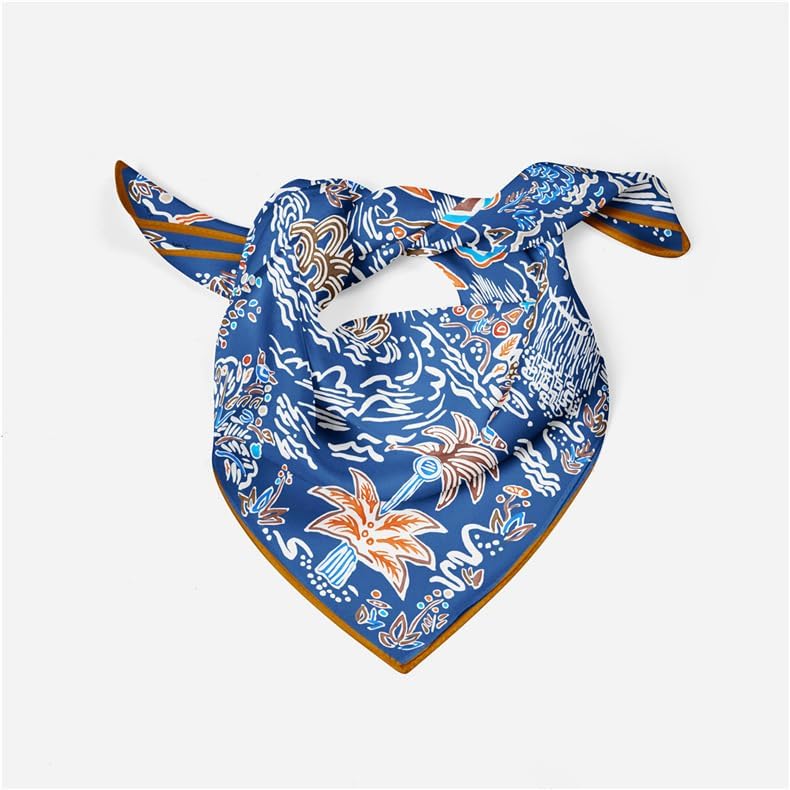 Neck Scarf For Women Silky 21" Square Head Scarves Wraps Hair Bandanas Scarfs Fashion Handbag Accessories lightweight