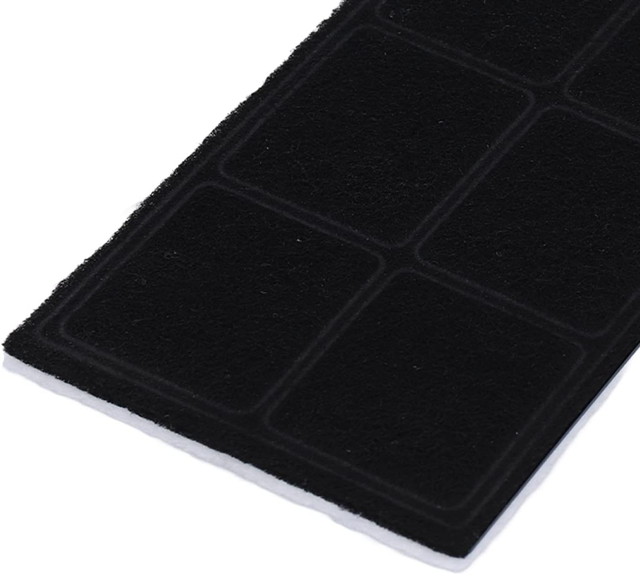 Pilipane 12Pcs Pet Water Fountain Filter, 5 55x3 27x0 20in Rectangular Cat Fountains Filters, Cat Dog Water Fountain Filters Fit for Drinkwell, Activated Carbon Cat Fountain Filter