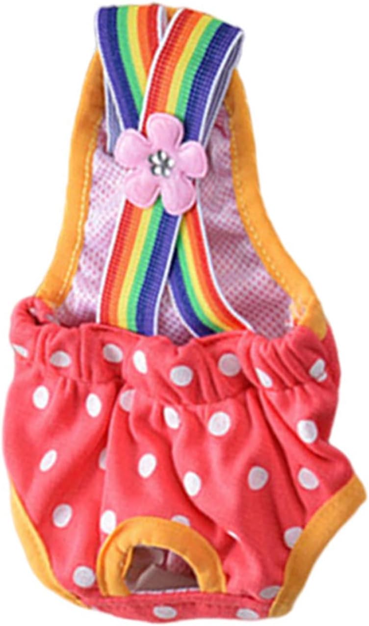 Dog Diaper Shorts Sanitary Pantie Female Dogs Adjust Suspender Diaper Panties Period Briefs Physiological Shorts Supply for Female Pet