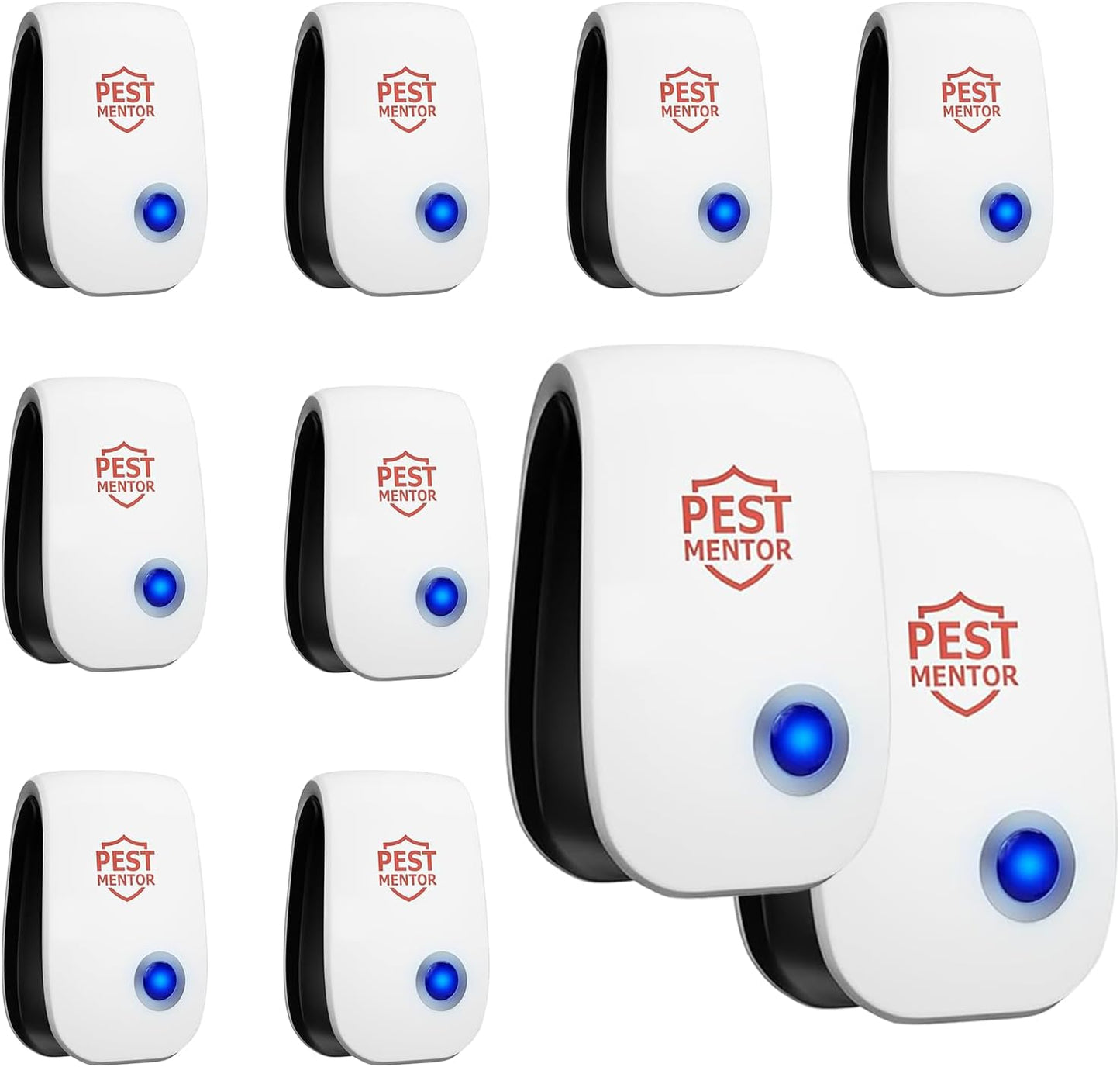 Upgrade Ultrasonic Pest Repellent Plug in, Electronic Rodent Repellent with Ultrasonic, Insect Repellent for Mouse Mice,Roach,Ant Spider, Indoor Pest Control for Home,Bedroom,Office – 10 Pack