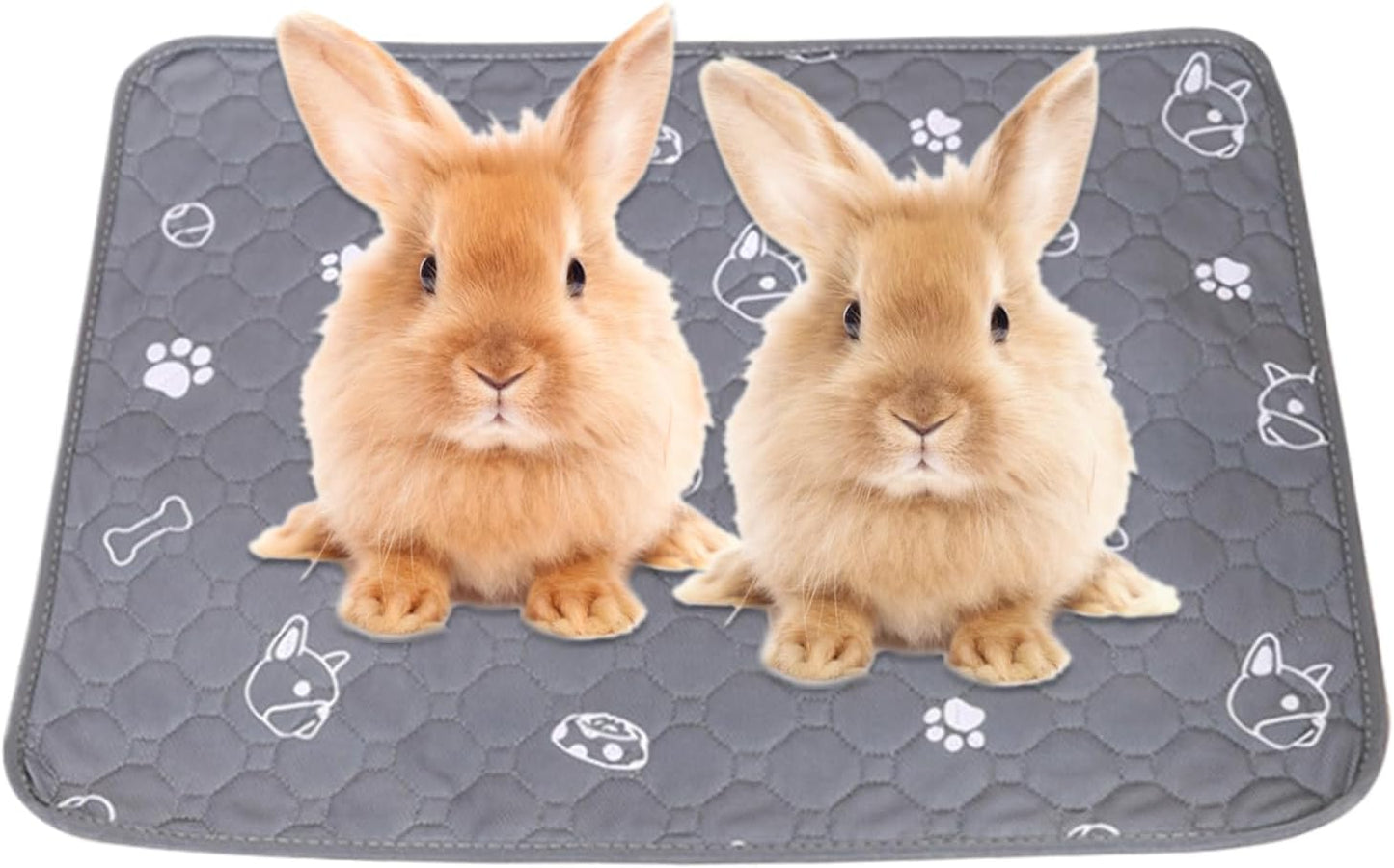 Dog Pee Pads,Puppy Pee Pads Bunny Mats | Non-Slip Washable Liners Floor Protector Pet Supplies for Potty Training Cage Liter Box Cat Bunny Small Animals Doggie