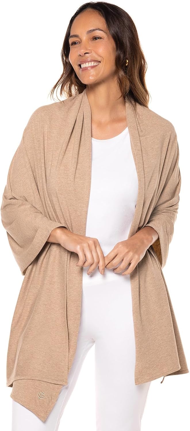 Coolibar Beach Shawl - UPF 50+ Sun Protection - Sanibel