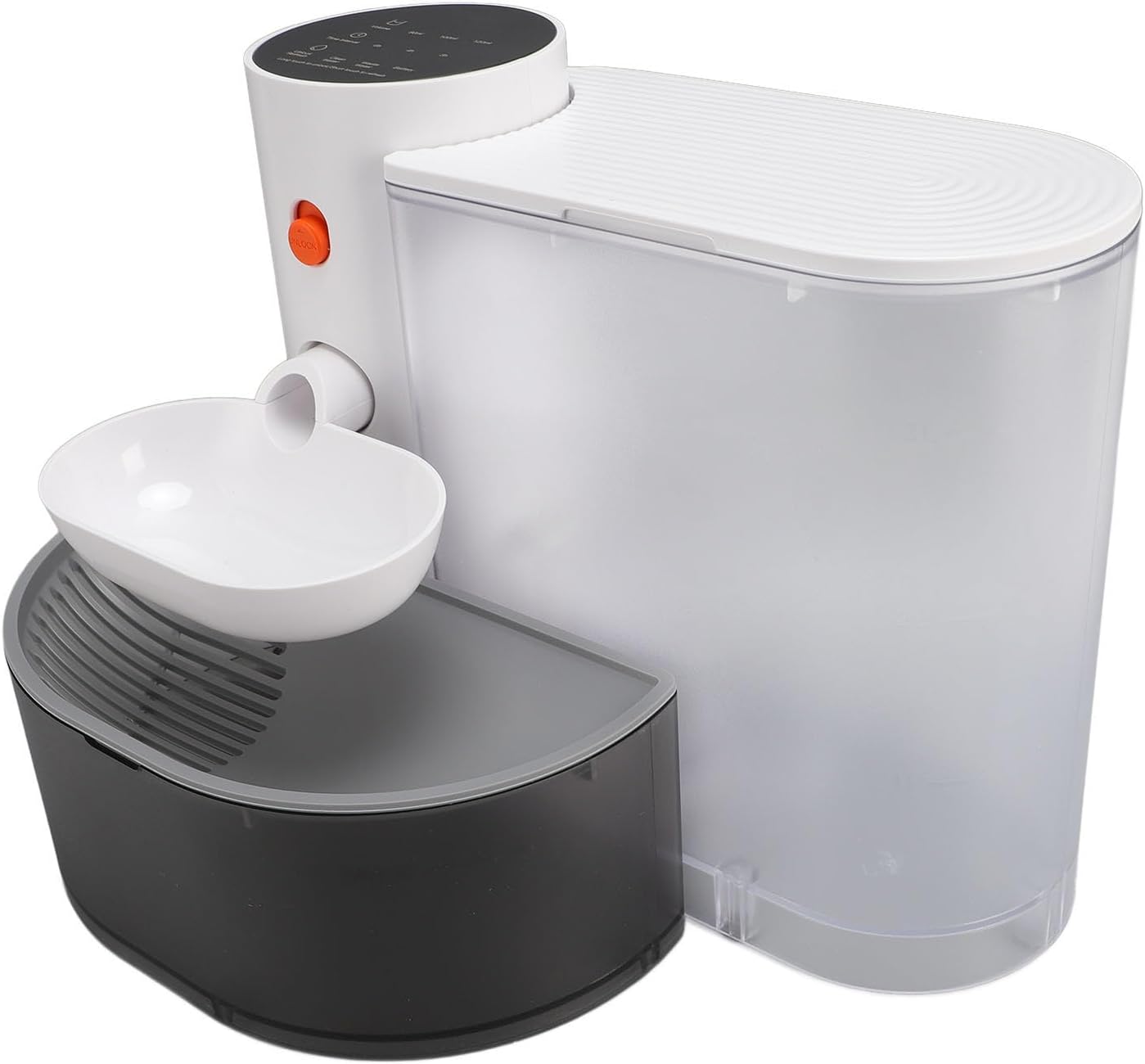 ZJchao Automatic Smart Cat Water Dispenser Self Pouring Rechargeable for Multiple Cats and Dogs 3L Capacity Ideal for Families with Several Pets