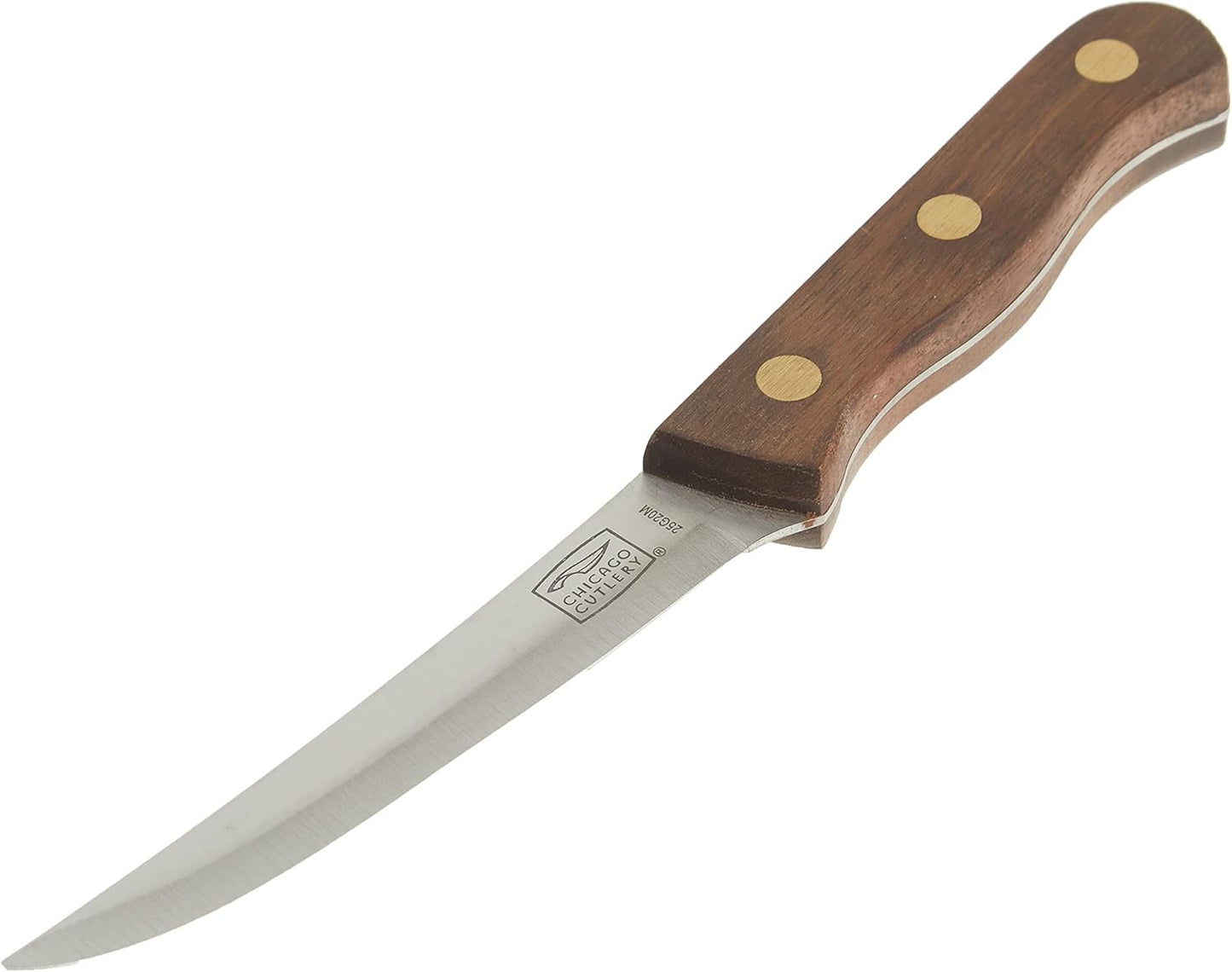 Chicago Cutlery B144 4pc Walnut Tradition Steak Knife Set