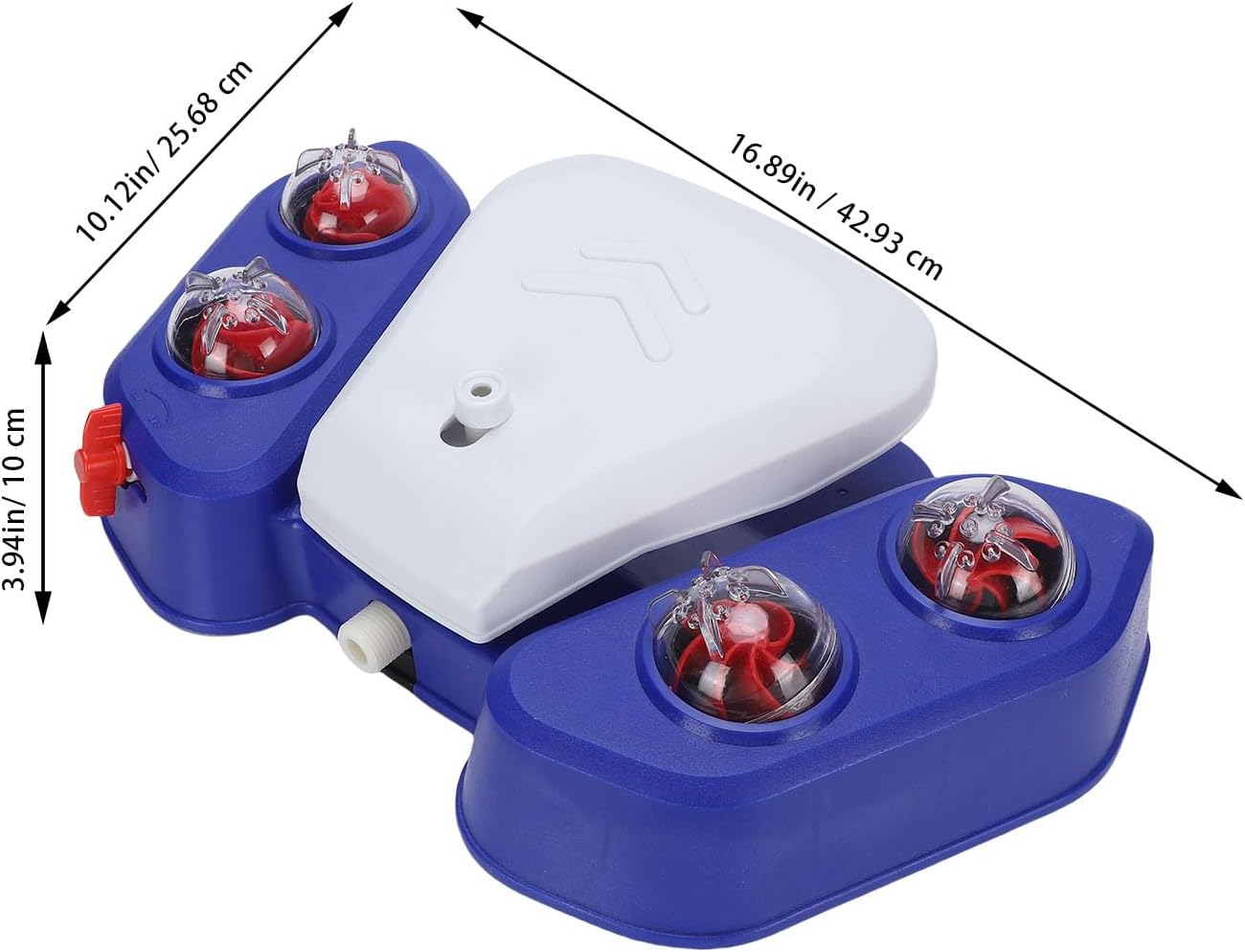 Luqeeg Paws Activated Pet Drinking Fountain, Step on Outdoor Dog Sprinkler Toy Water Dispenser for Fresh Water Providing Constant Stream Fun Hydration for Dogs Applies to Courtyards (1)