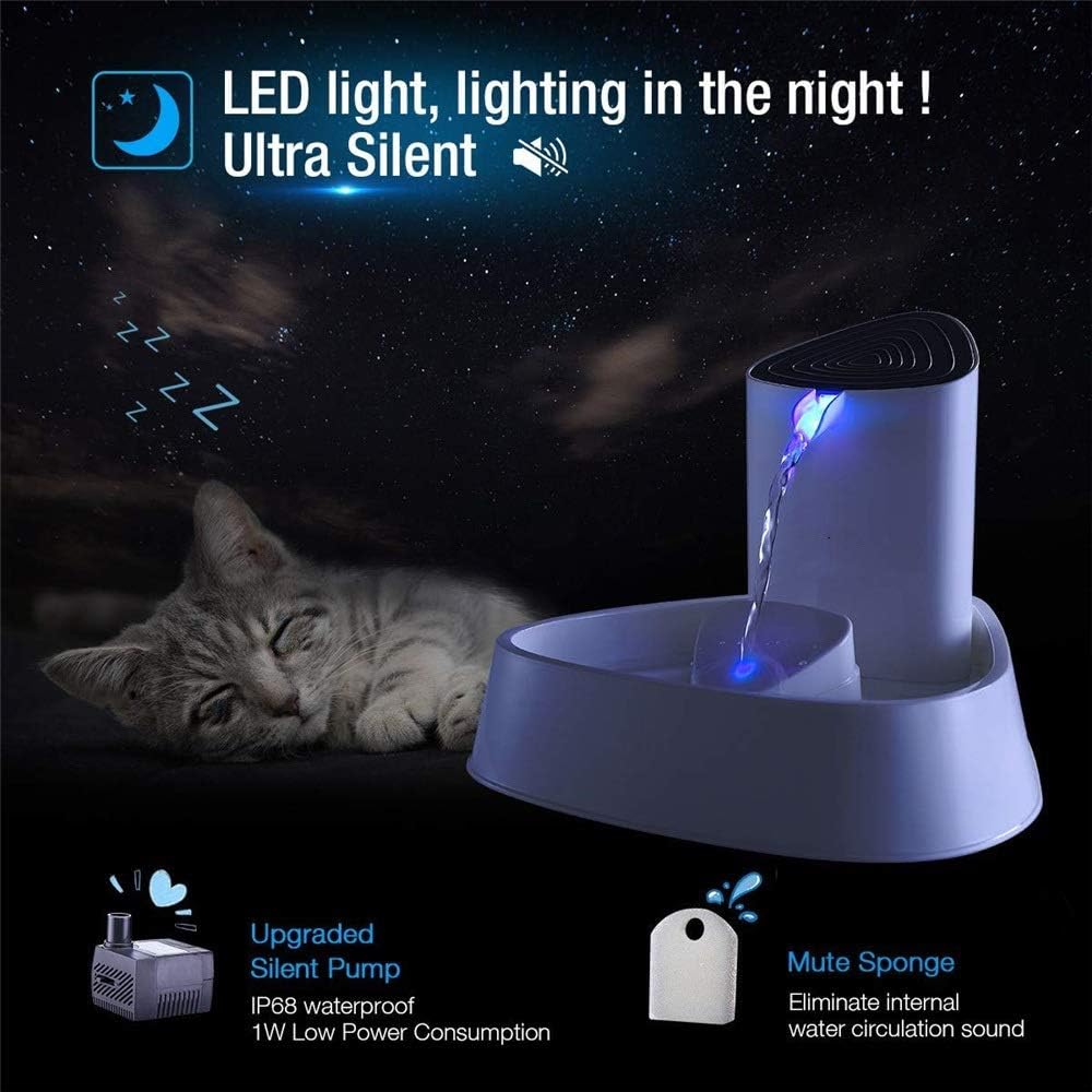 Automatic Pet Water Fountain Pet Water Dispenser Dog Cats Health Caring Fountain Water Feeder