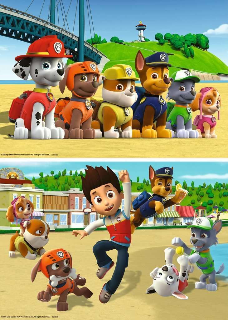 Ravensburger Paw Patrol Jigsaw Puzzle (2 x 24 Piece)
