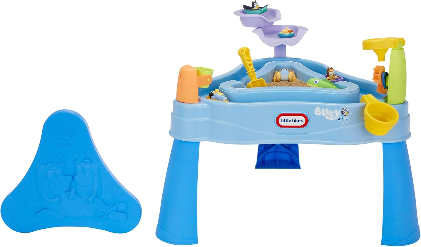 Little Tikes Bluey Water Table with 6 Accessories & Characters - Full Set (727382)
