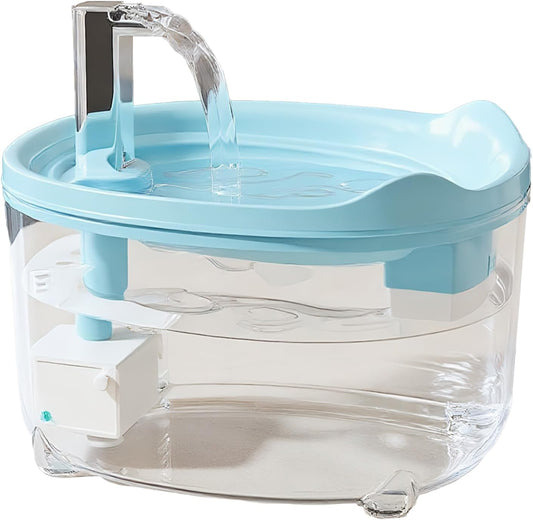 Cat Drinking Fountain, Automatic Dog Water Dispenser, Quiet Feeder Bowl for Small Animals Kitten Puppy, Indoor Home Apartment Pet Supplies, Durable Hydration Organizer for Daily Feeding and Care