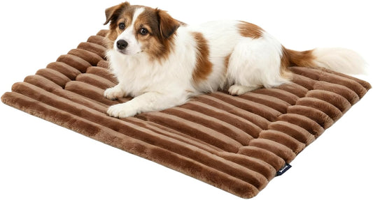 Comfortable Pet Mat - Breathable Dog Mat, 24.02x17.72 inches Dog Crate Pad, Cloth Material Cat Mats with Removable Cover, Soft Cat Bed, Crate Mattress for Small Medium Dogs and Cats