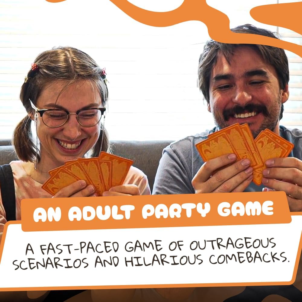 Go F Yourself! – The Grown Up Go Fish Card Game You've Always Wanted | Hilarious Party Game for Grown Ups, 2+ Players | 52 Cards, 13 Unique Pairs Edition