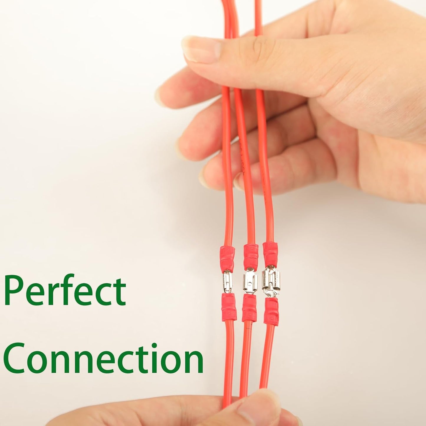 280PCS Crimp Connectors, 2.8mm 4.8mm 6.3mm Male and Female Spade Connector kit, 15 Types Crimp Terminals Electrical Connectors, Electrical Terminals Includes Spade Ring Fork Wire Connectors