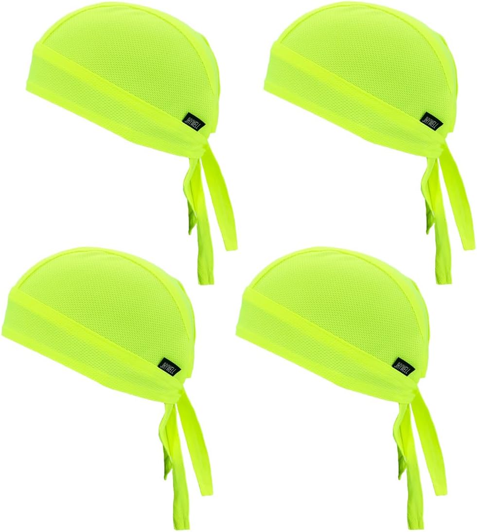 Cooling Do Rags Sweat Wicking Skull Caps Doo Rags Large Motorcycle Dew Rag Head Wrap Bandana Hats Liners for Men and Women