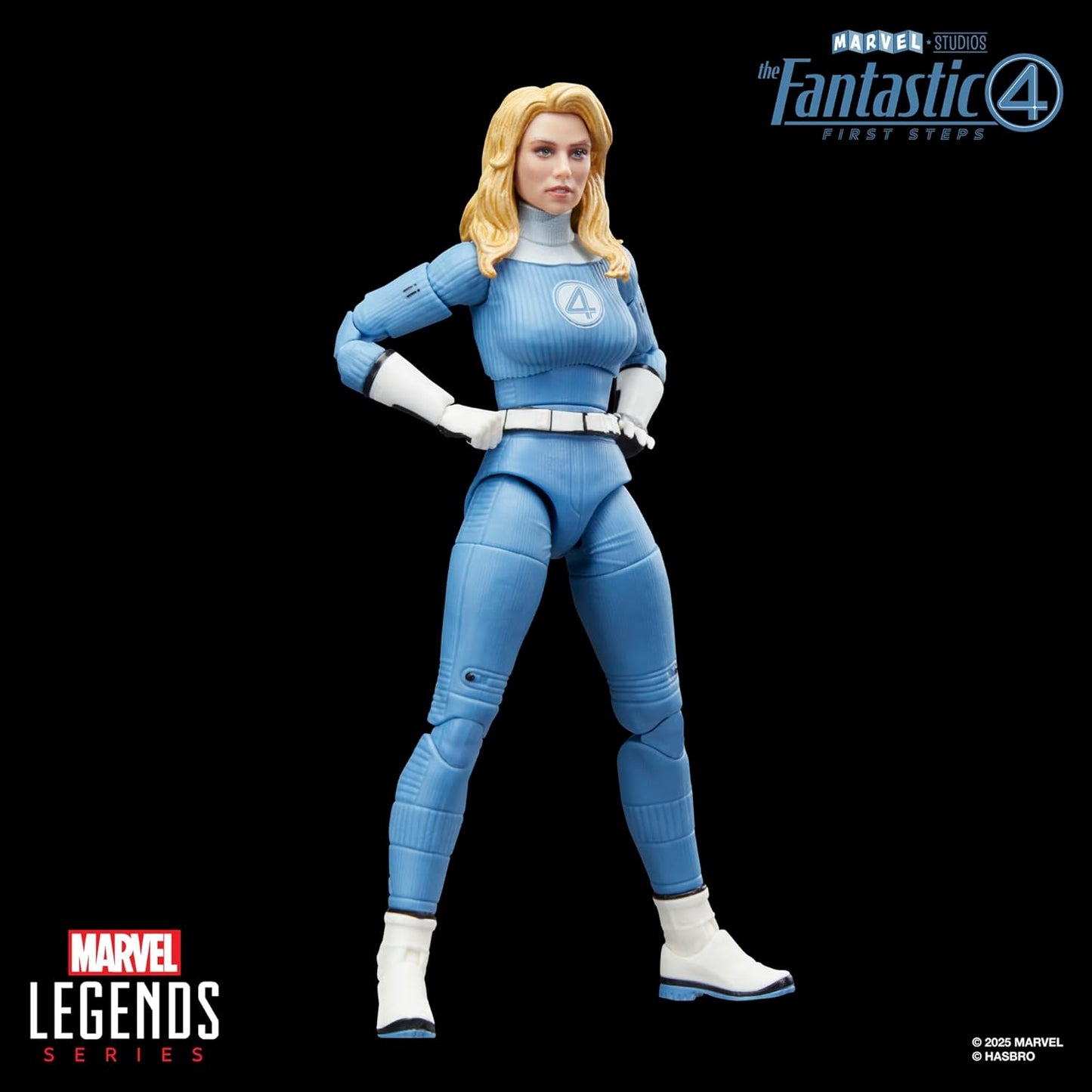 Marvel Legends Series Marvel's Invisible Woman, The Fantastic Four: First Steps Sue Storm Movie Collectible 6 Inch Action Figure Toy