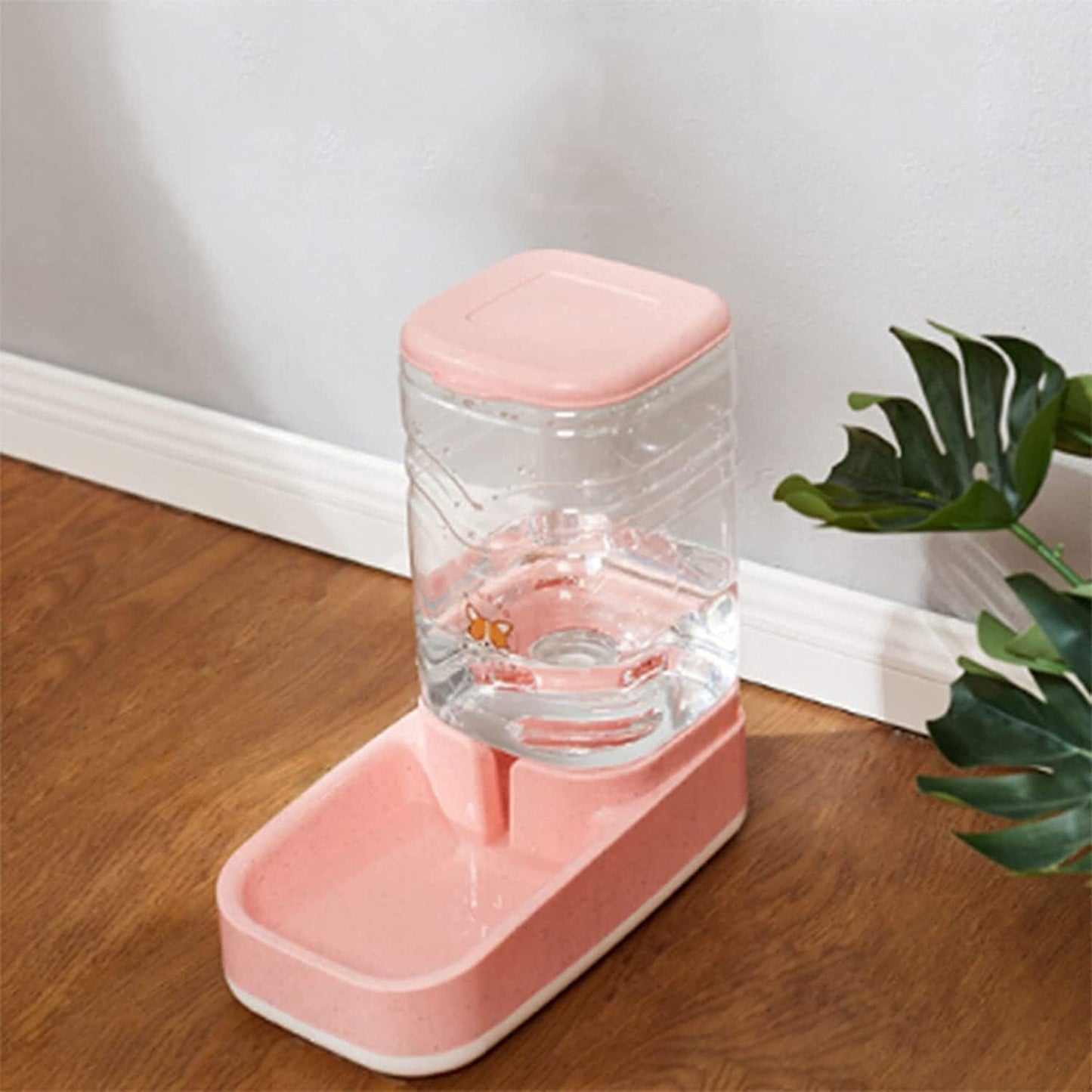 fountain 3.8L Pet Dog Cat Automatic Feeders Large Capacity Drinking Waterer Fountain Water Bottle Feeding Bowls Dispenser For Cats Dogs Unplugged Gravity Feed Water Pet Supplies Pet water dispense