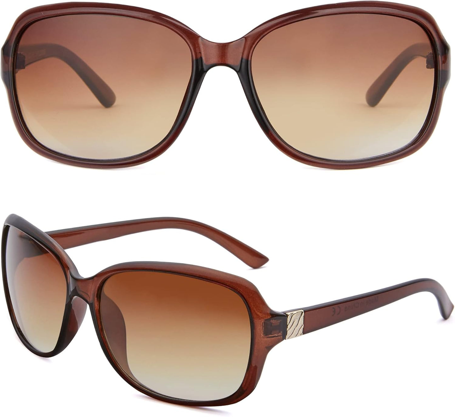 Madison Avenue 2 Pack Classic Vintage Sunglasses for Women Men,Fashion Sun Shades Glasses with UV400 Protection