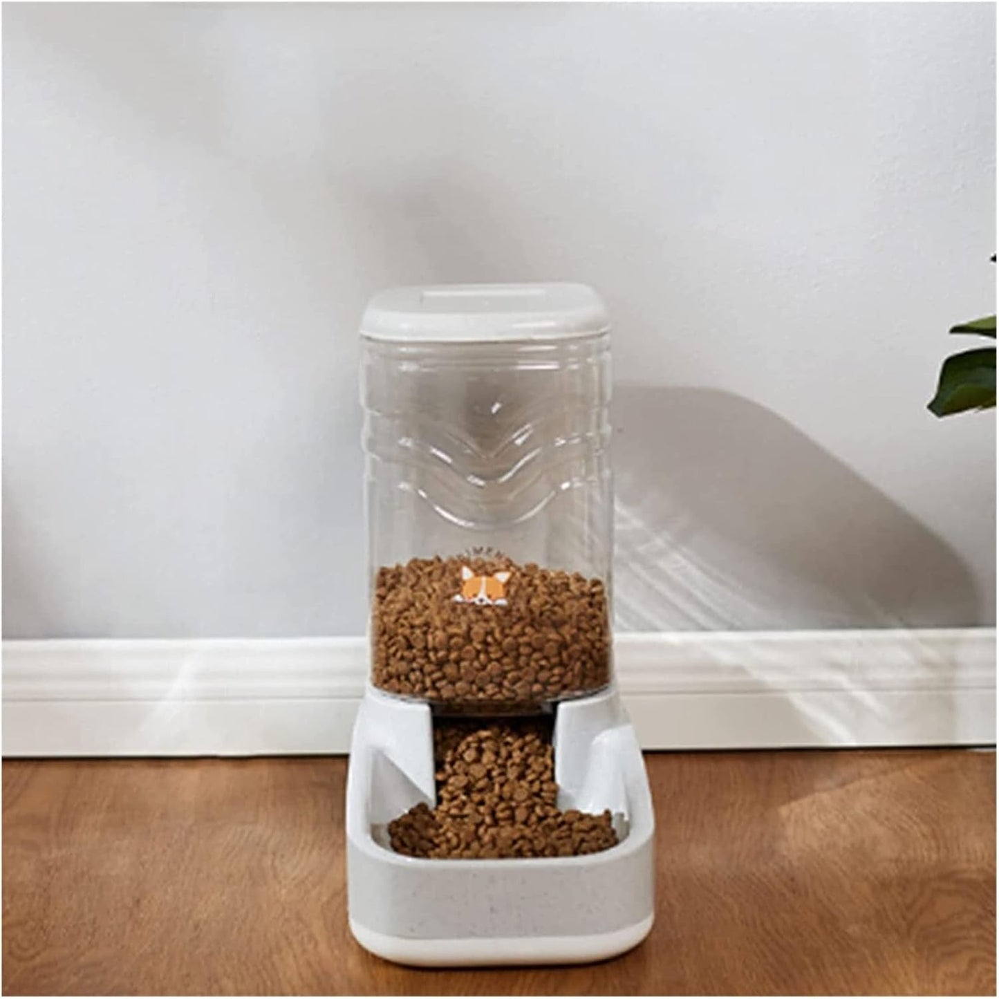 Food Storage Pet Automatic Feeder Dog Cat Drinking Bowl Water Feeding Large Capacity Dispenser Unplugged Feed Water Pet Supplies For Small Medium Large Cat Dog cat fountain (Feeders)