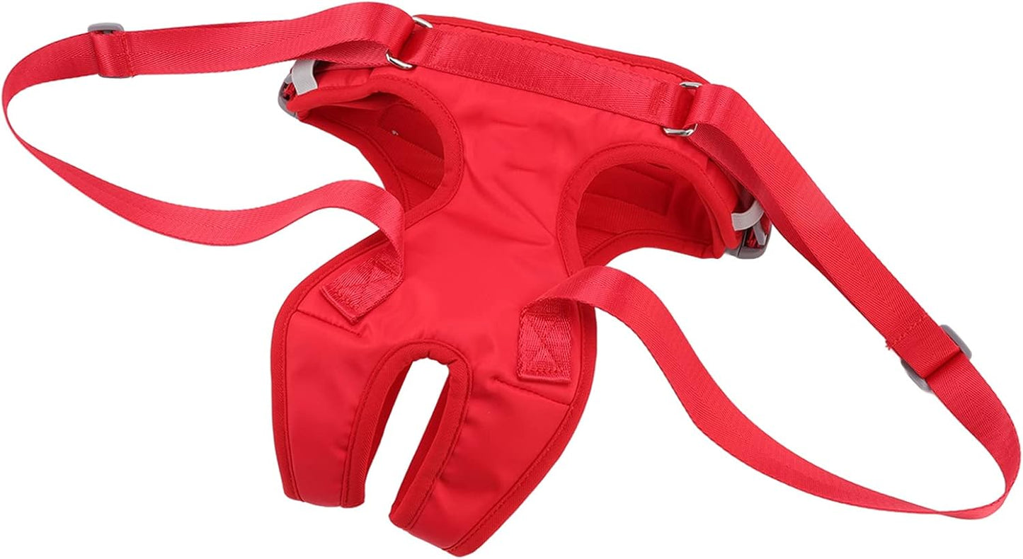 Dog Lift Harness Adjustable Comfortable Pet Rear Support Aid Sling for Small Medium Large Dogs Cats with Arthritis Weakness Post Surgery Fleece Lining (M)