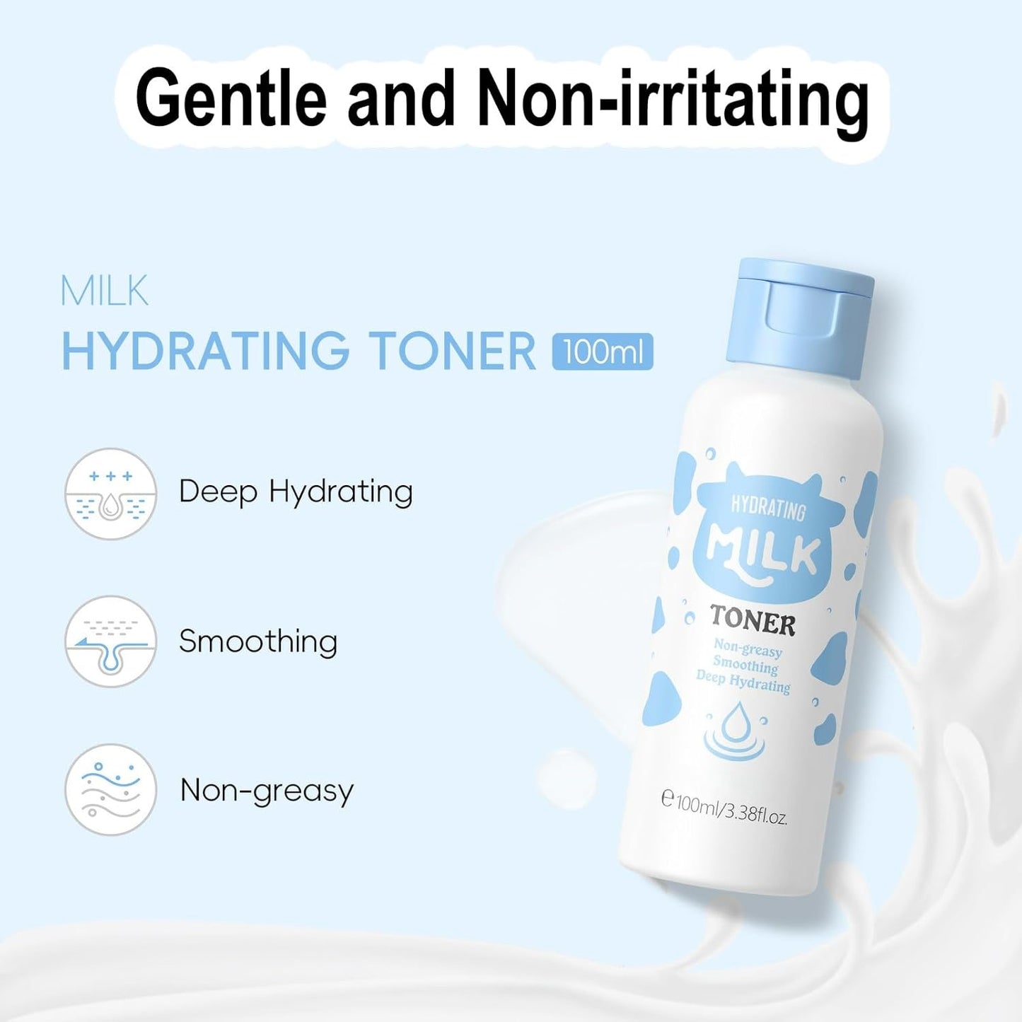 Milk Skin care Set for Kids & Teens, 12 IN 1 Moisturizing & Gentle Milk Skincare for Girls 10-12, Skin Care Set For Kids Girl Ages 8-12 Birthday Gifts, Face Care Kit, Mothers Day Gift, Teacher Gift