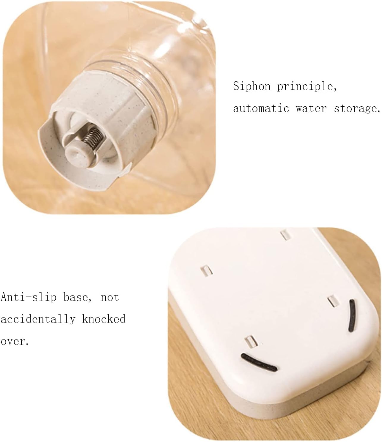 Automatic Feeder Set,Pet Automatic Water Dispenser Food Feeding Bucket Dog Bowl Unplugged Auto Drinking Fountain Pet Cat Big Capacity 3.8L Water Feeder cat Fountain
