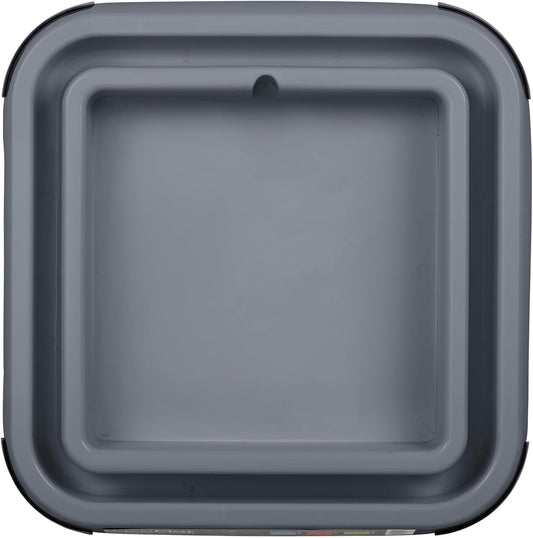 LickiMat Outdoor Keeper Dog Feeding Station - Slow Feeder Lick Mat Keeper for Dogs Food, Treats, Yoghurt & Peanut Butter - Extend Licky Mats for Dogs into Full Feeder, Grey.