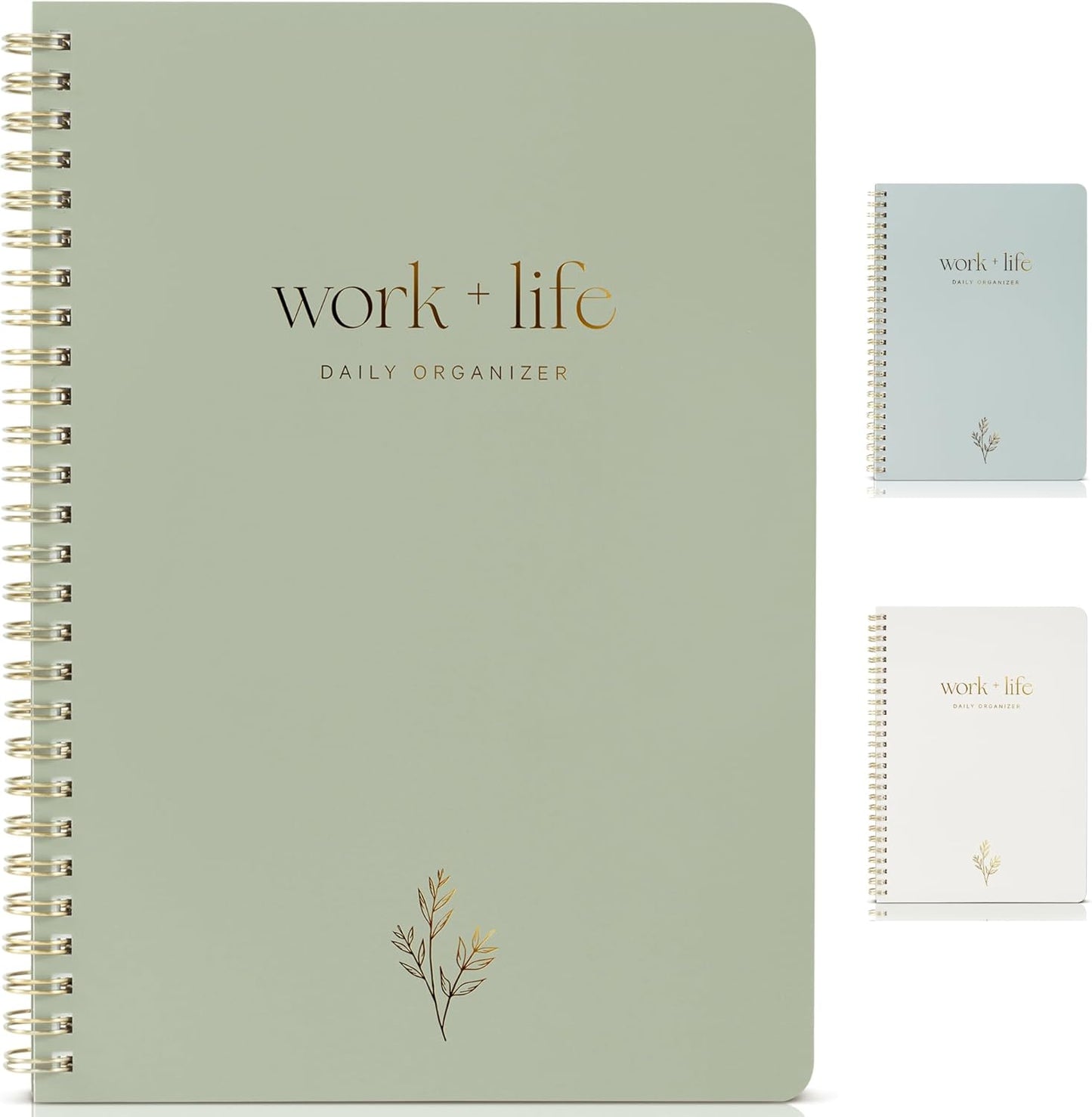 Beautiful Daily Planner and To Do List Notebook For Work And Life - The Perfect Undated Planner to Easily Organize Tasks and Appointments - Stylish Office and School Supplies for Women