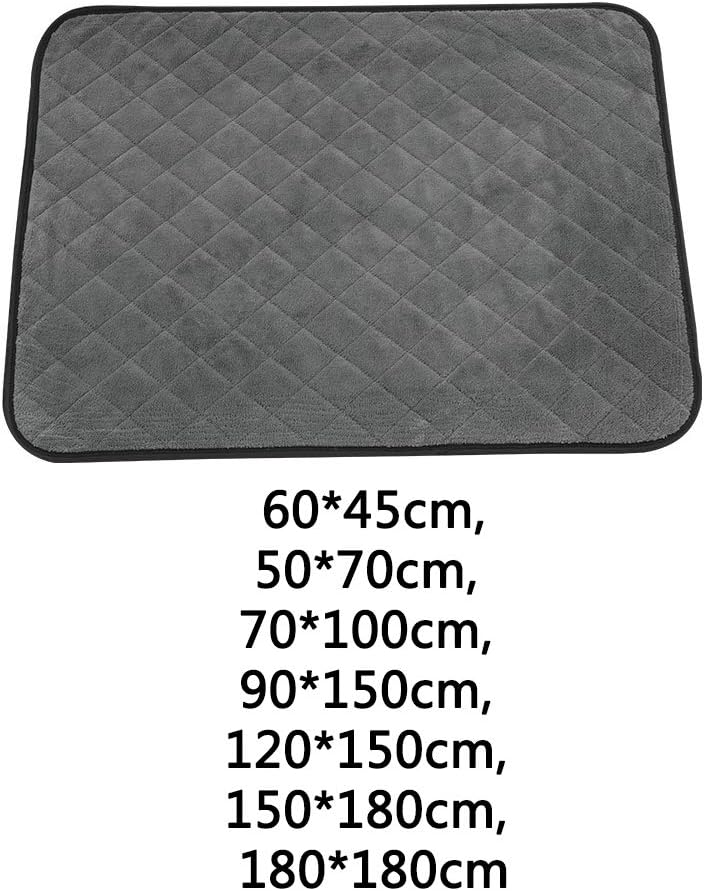 Pee Pads for Dogs Reusable Dog Training Pads Waterproof Dog Pee Pads Leak-Proof Absorbent Puppy Pee Pads Travel Pads (120 * 150cm)