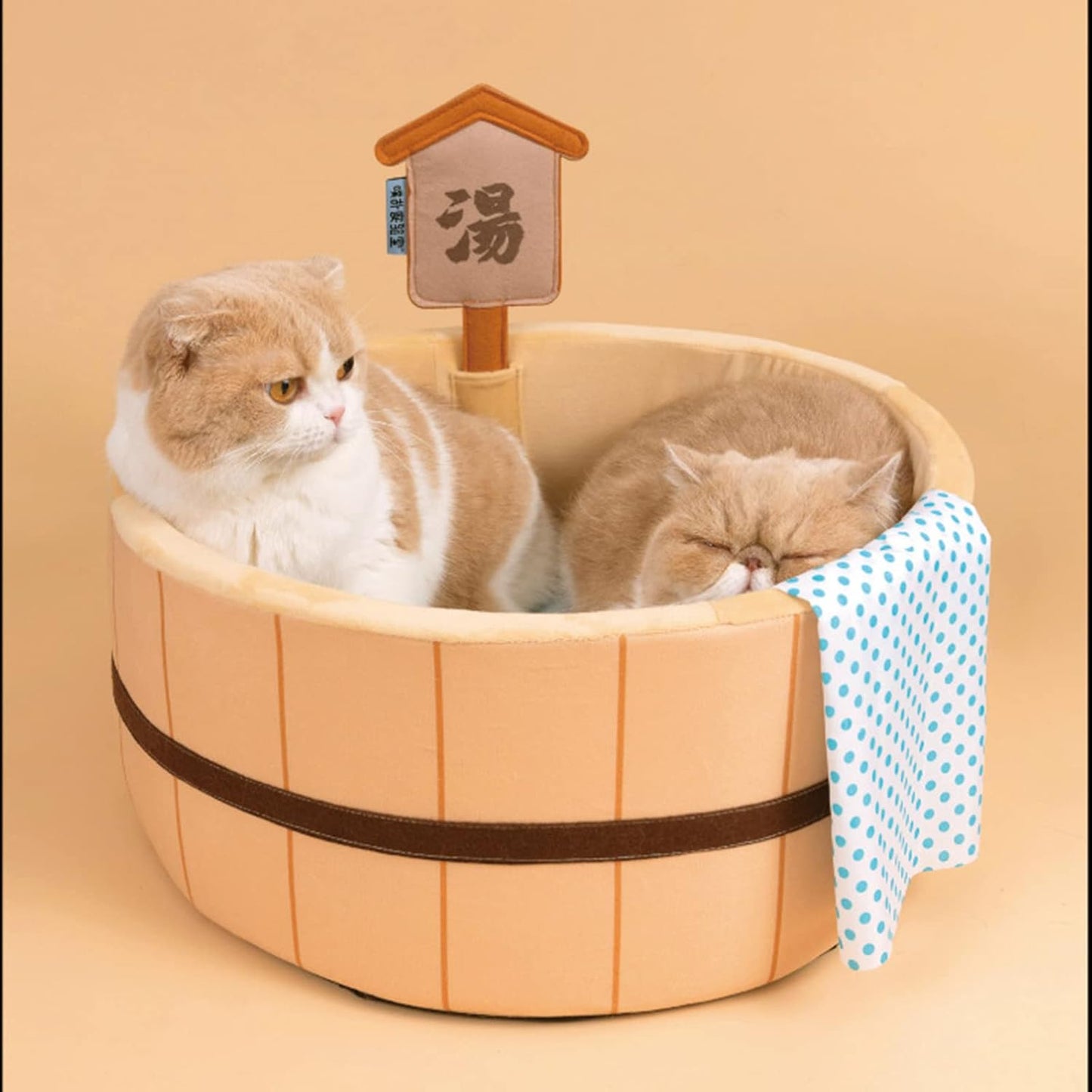 Hot Spring Soup Bathing Dress Up Cat Kennel Dog Kennel Removable and Washable Autumn and Winter Warm Pet Thick Sponge Deep Sleep Non-Slip Mat