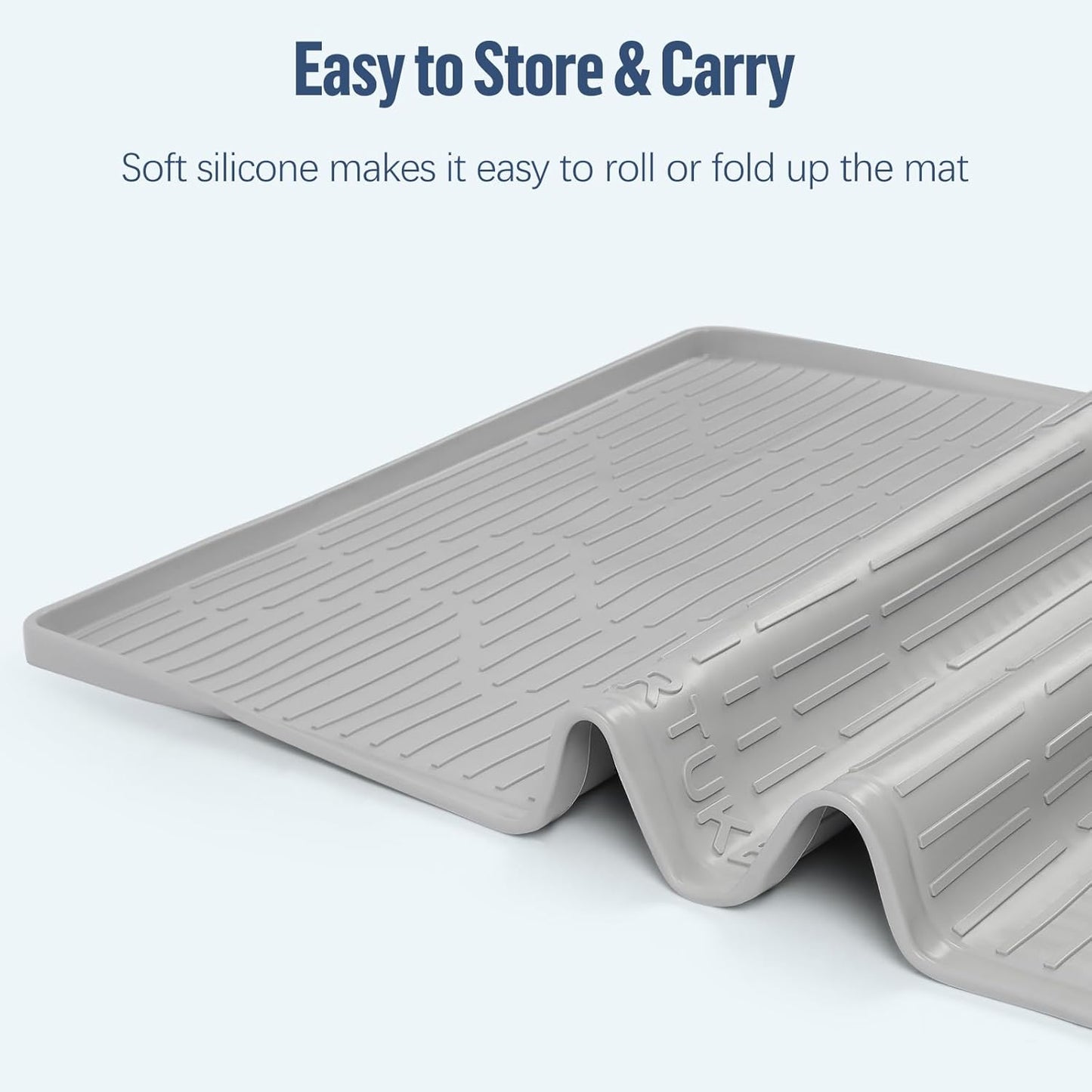 Pee Pad Holder for Dogs, 34" x 20" Large Silicone Pee Tray Mat High Edge, Leak-Proof, No Spill Pet Pad Holder for Puppy, Cat, Rabbit, Training Pads for Floor Protection, No Pee Pads