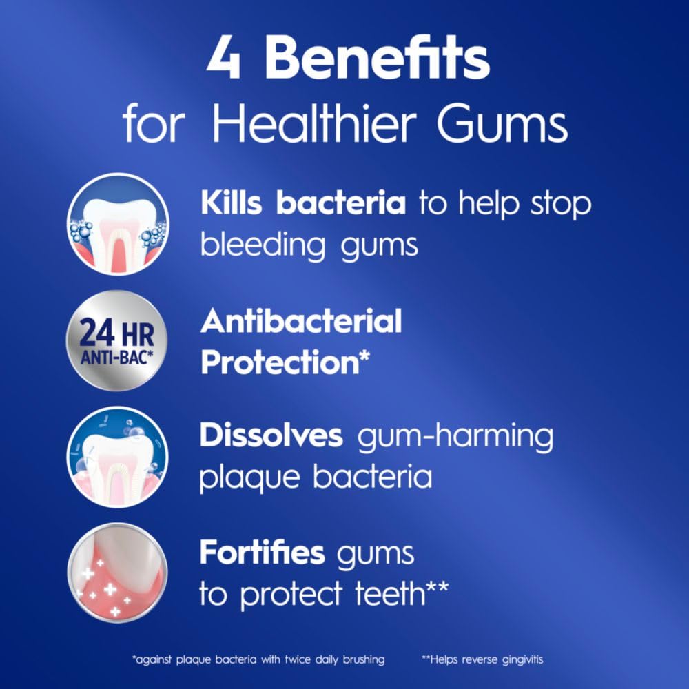 Crest Pro-Health Gum Detoxify Deep Clean Toothpaste 2.6 oz - Anticavity, Antibacterial Flouride Toothpaste, Clinically Proven, Gum and Enamel Protection, Plaque Control