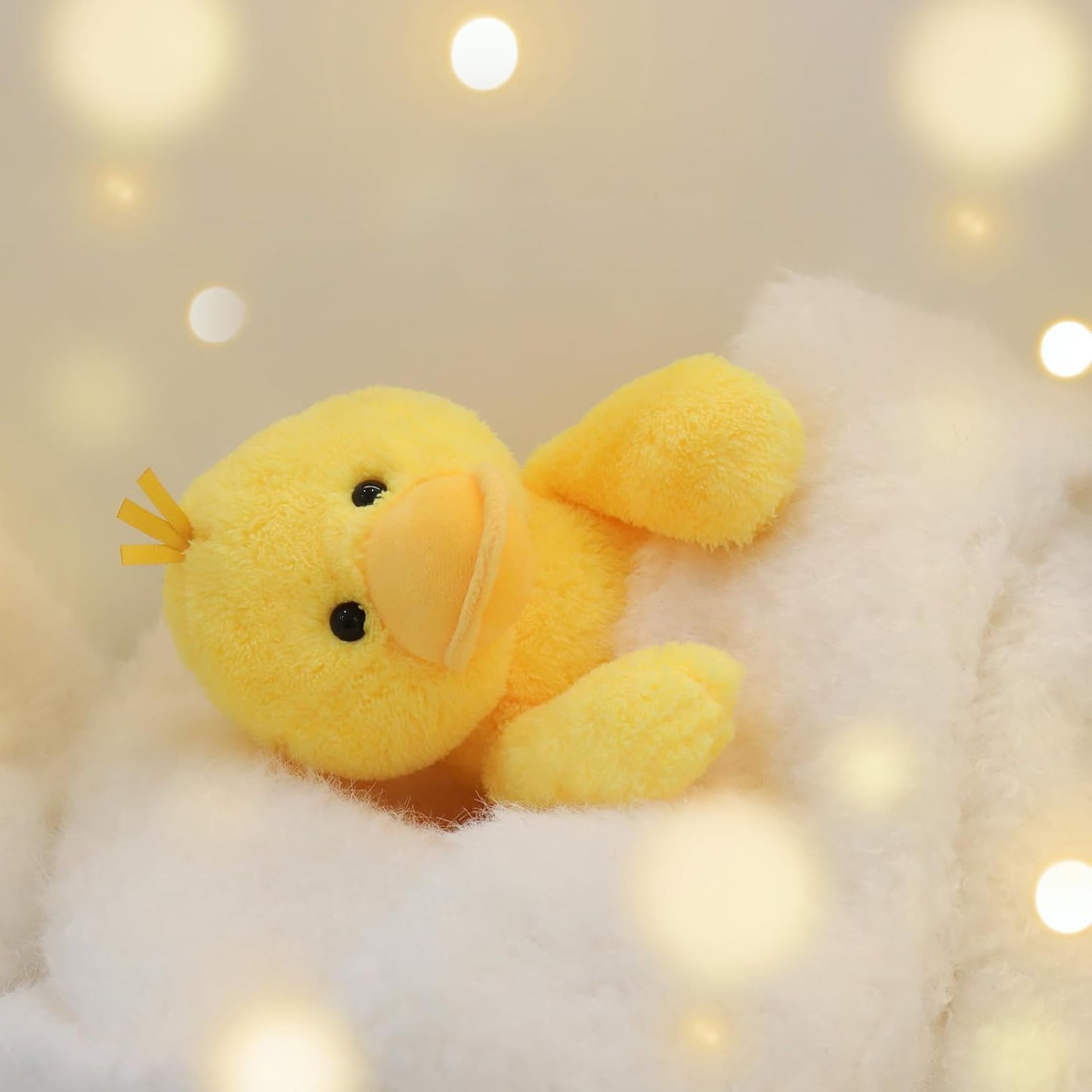 Apricot Lamb Toys Plush Velvet Duck Stuffed Animal Soft Cuddly Perfect for Child (Velvet Duck,9 Inches)