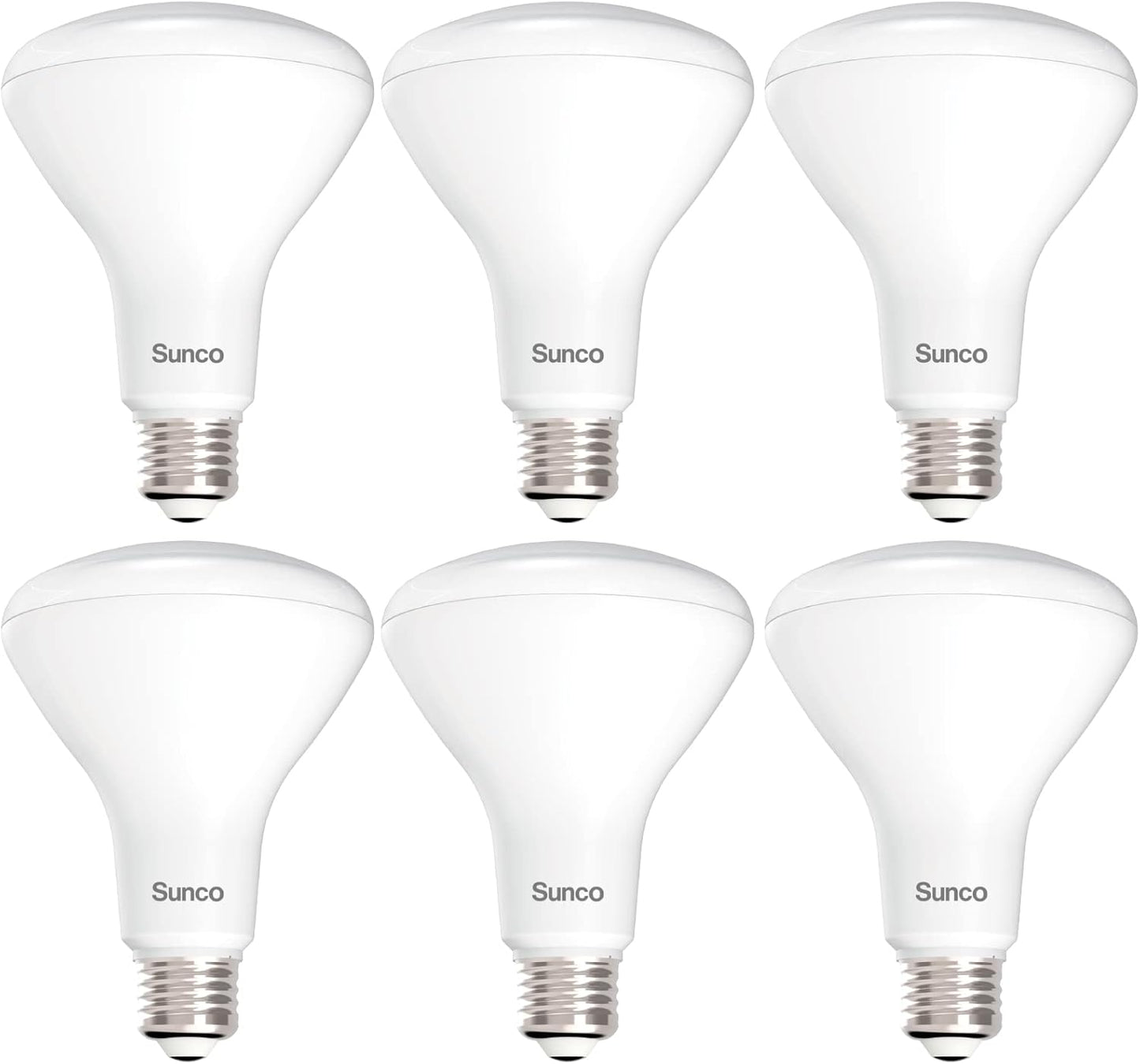 Sunco 6 Pack BR30 Light Bulbs LED, Recessed Can Light Bulbs, Indoor Flood Bulb, 850 LM, 11W (65W Equivalent), 5000K Daylight, Dimmable, E26 Base, for Home, Kitchen, Bedroom UL.