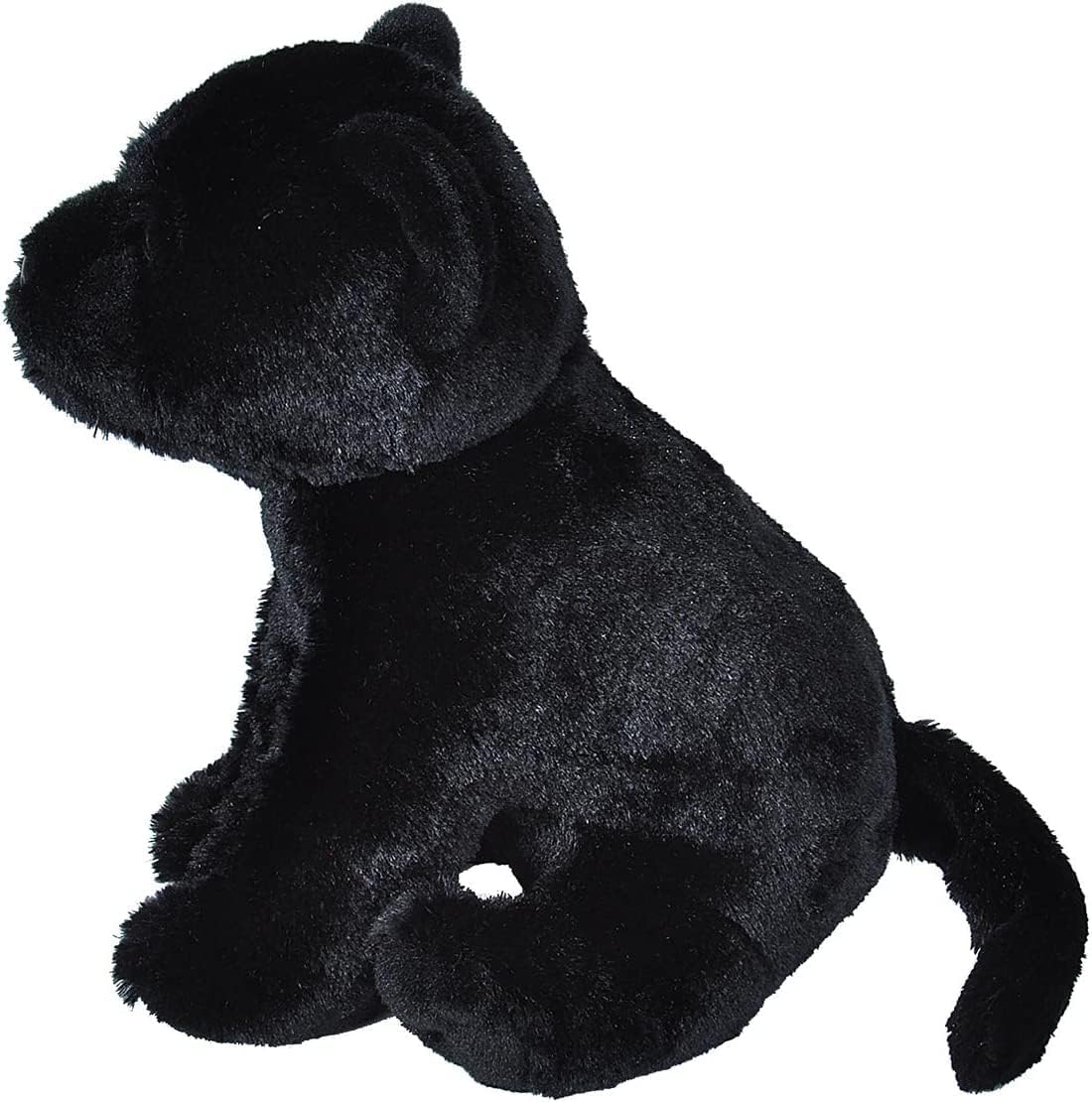 Wild Republic Jaguar Black, Cuddlekins, Stuffed Animal, 12 inches, Gift for Kids, Plush Toy, Fill is Spun Recycled Water Bottles
