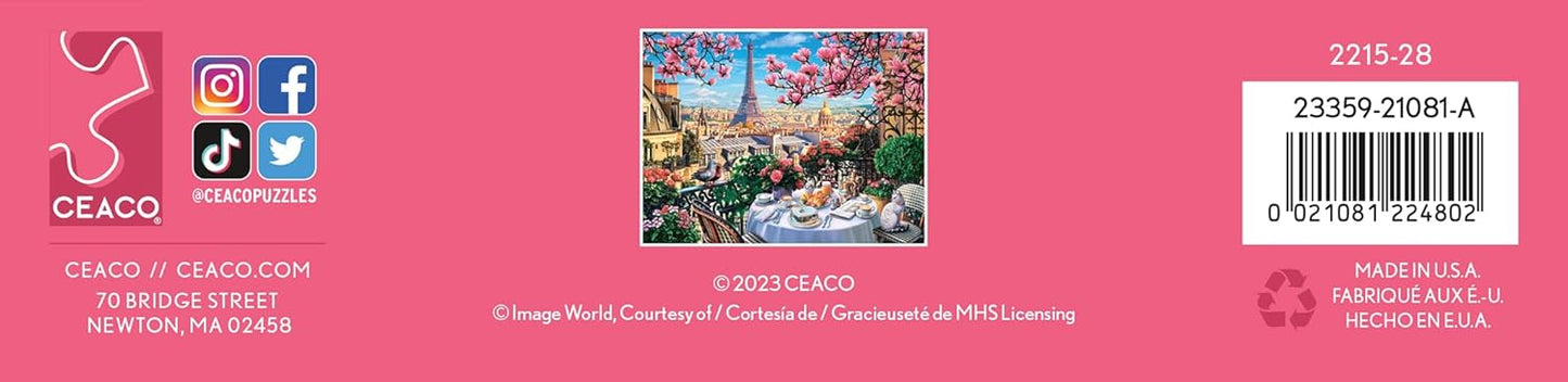 Ceaco - Brunch in Paris - 300 Oversized Piece Jigsaw Puzzle