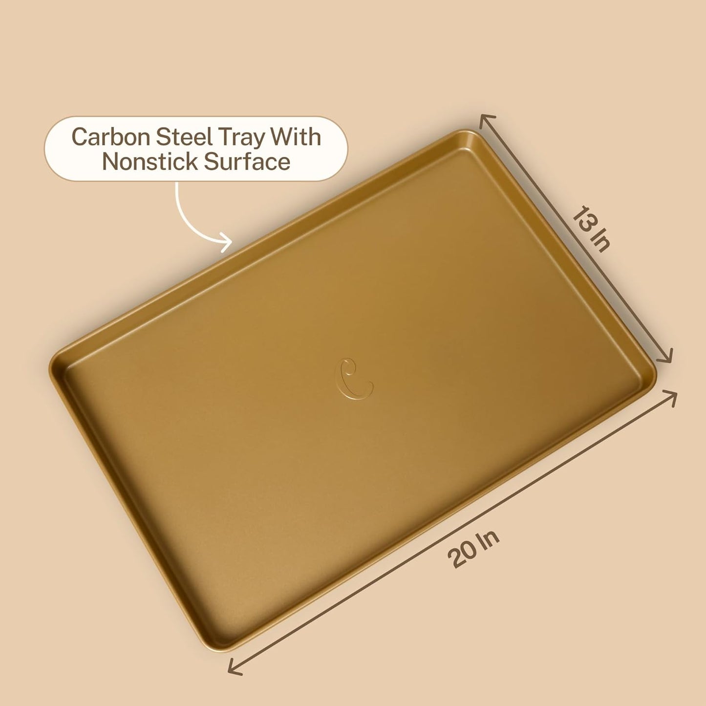 Cravings by Chrissy Teigen 9-Piece Baking Set, Non-Stick Bakeware Set with 2 Large & 2 Small Silicone Trays with 4 Lids & 1 Baking Sheet Tray, Oven-Safe Up To 450°F, CT-BBS9