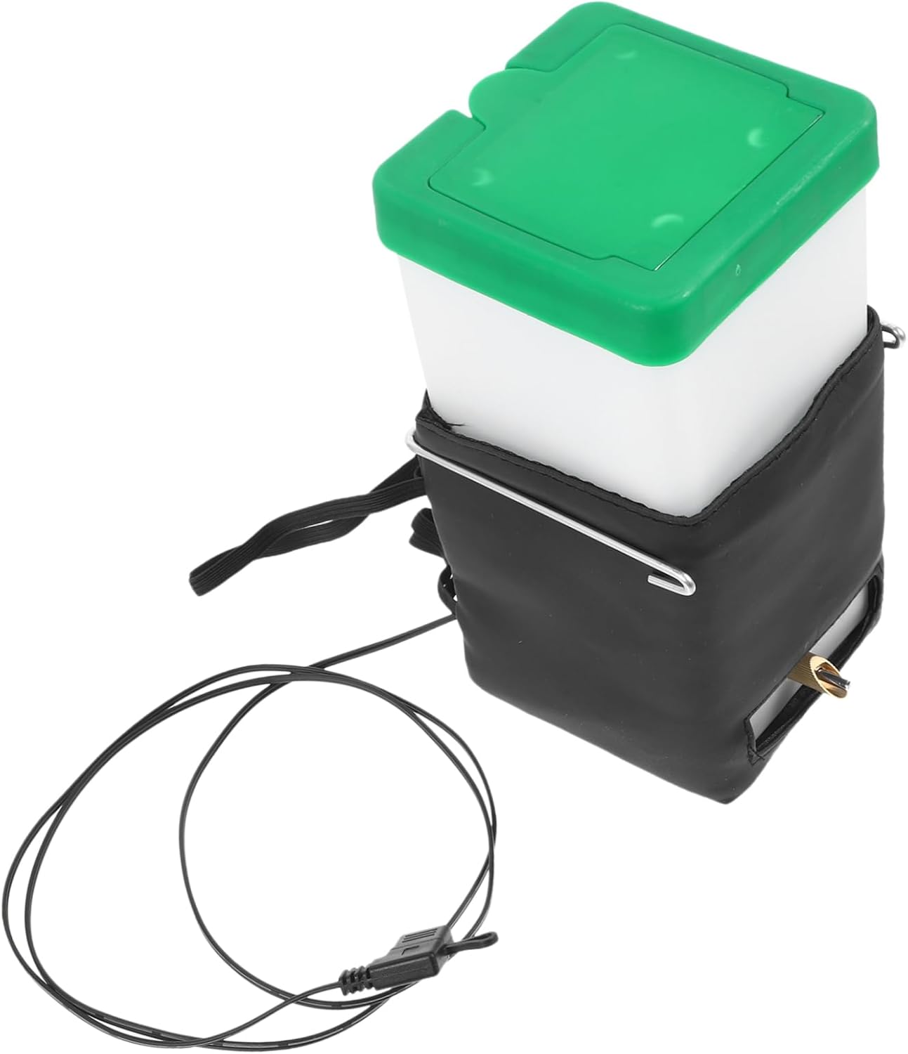 1Set 1L Heated Pet Water Bowl Heated Water Bottle Dispenser for Rabbit Cat Hamster Guinea Pigs Ferrets Birds Mouse Cockatiel Rats Other Small Animal Pet No Drip No Leak No Mess Mount Drinker