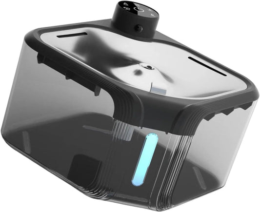 Smart-Circulate Dog Water Dispenser 2.8L Low Noise Design, ABS & Nonslip Tray for Daily Automatic Water Fountain