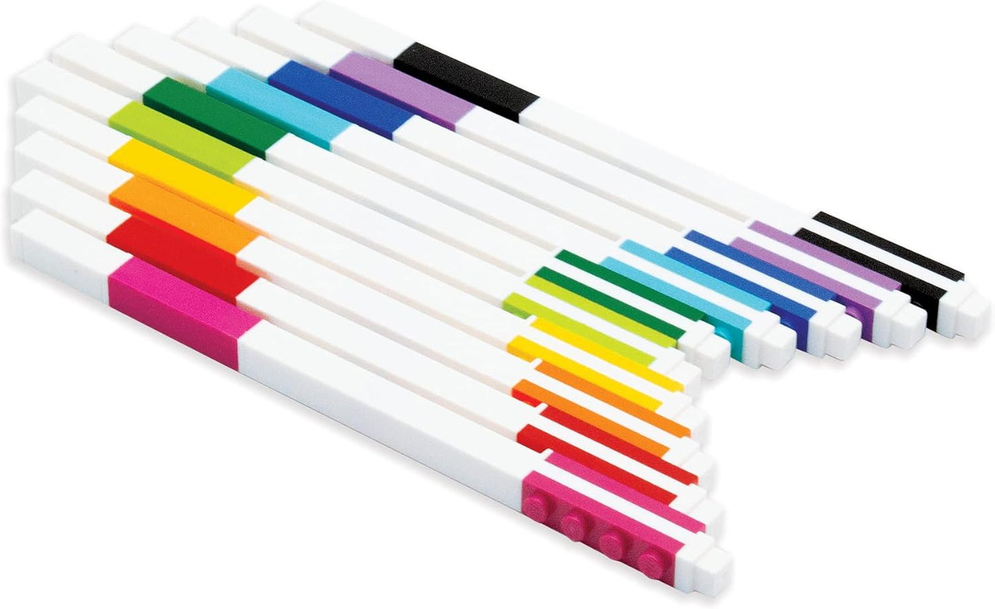 IQ LEGO Stationery 10 Pack Gel Pens (53100), Ages 6+, includes 10 gel pens