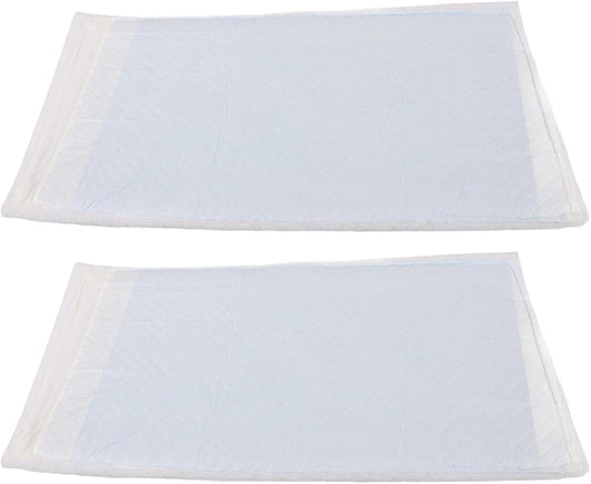 Milisten 2pcs Super Absorbent Disposable Puppy Pee Training Pads for Dogs Thickened Pet Pee Pads for Indoor and Outdoor Use for Puppies Kittens and Pets