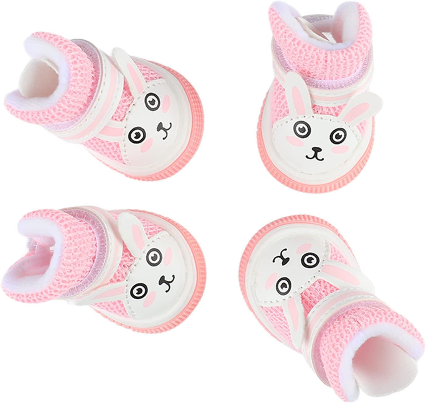 Yctze Breathable Lightweight Dog Shoes - Cute Mesh Puppy Boots for Spring Summer, Hot Pavement Summer Puppy Dog Boots Nonslip Small Dog Shoes for Protection and Comfort, Winter Snowy Day