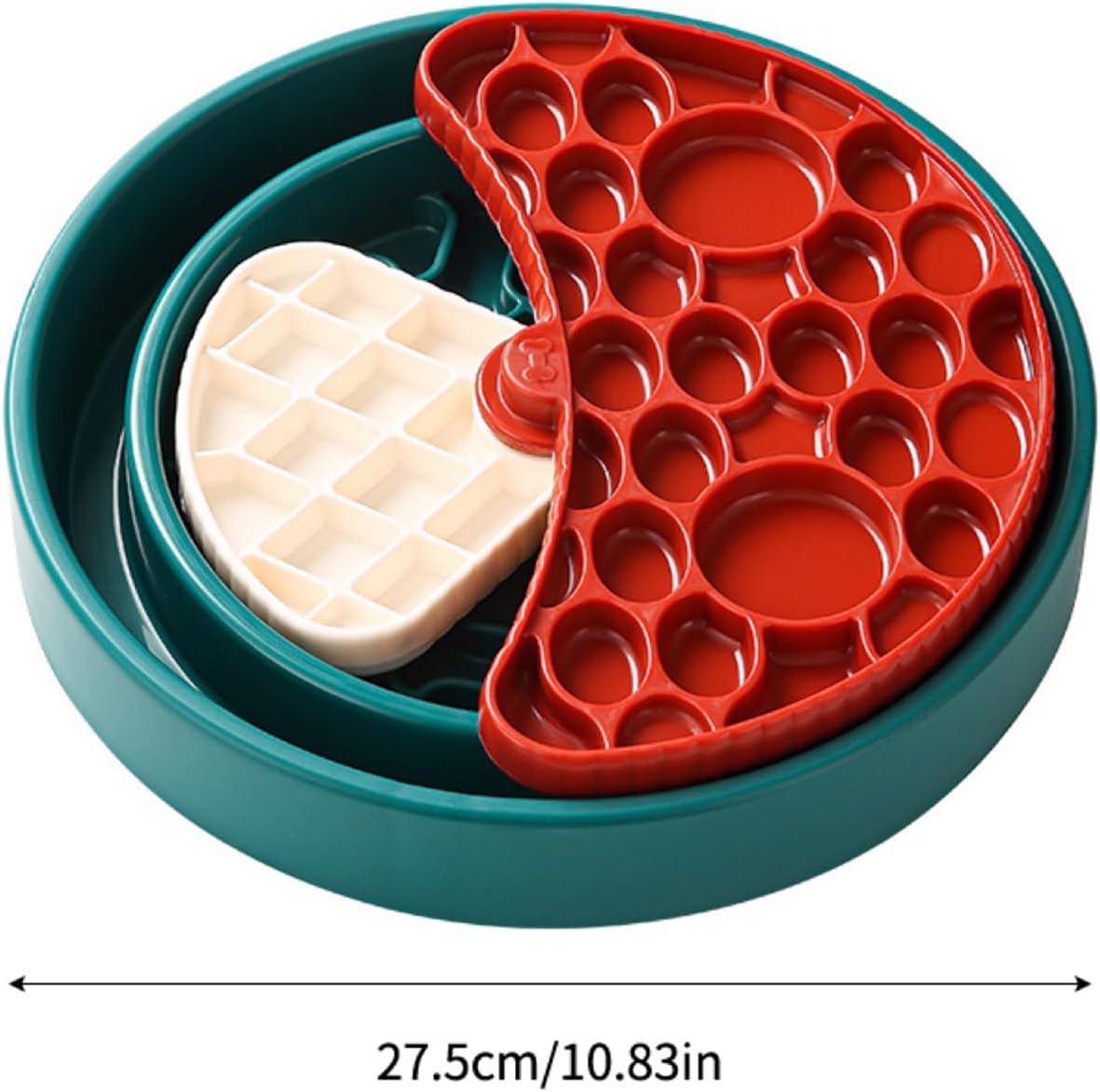 Dog Bowl Slow Feeder | 360 Degrees Rotating Food Enrichment Puzzle Mat,Dog Bowls Slow Feeder | for Puppy Pet Cat Breed Eating Feeding Licking Drinking